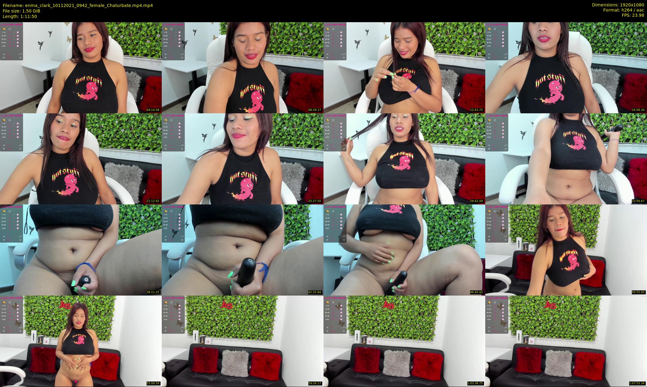 enma_clark — 72 minute Chaturbate female cam show recording, 1080p, Nov 10, 2021