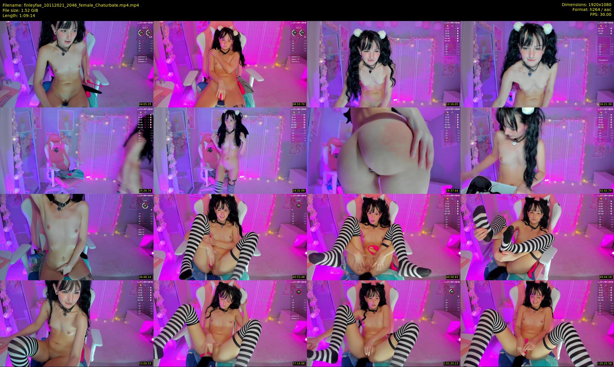 finleyfae — 70 minute Chaturbate female cam show recording, 1080p, Nov 10, 2021