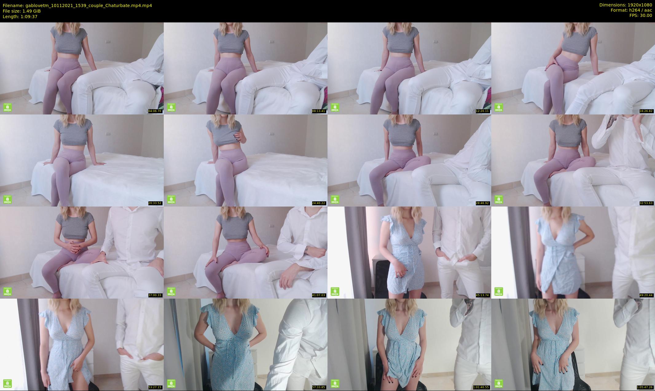 gablovetm — 70 minute Chaturbate couple cam show recording, 1080p, Nov 10, 2021
