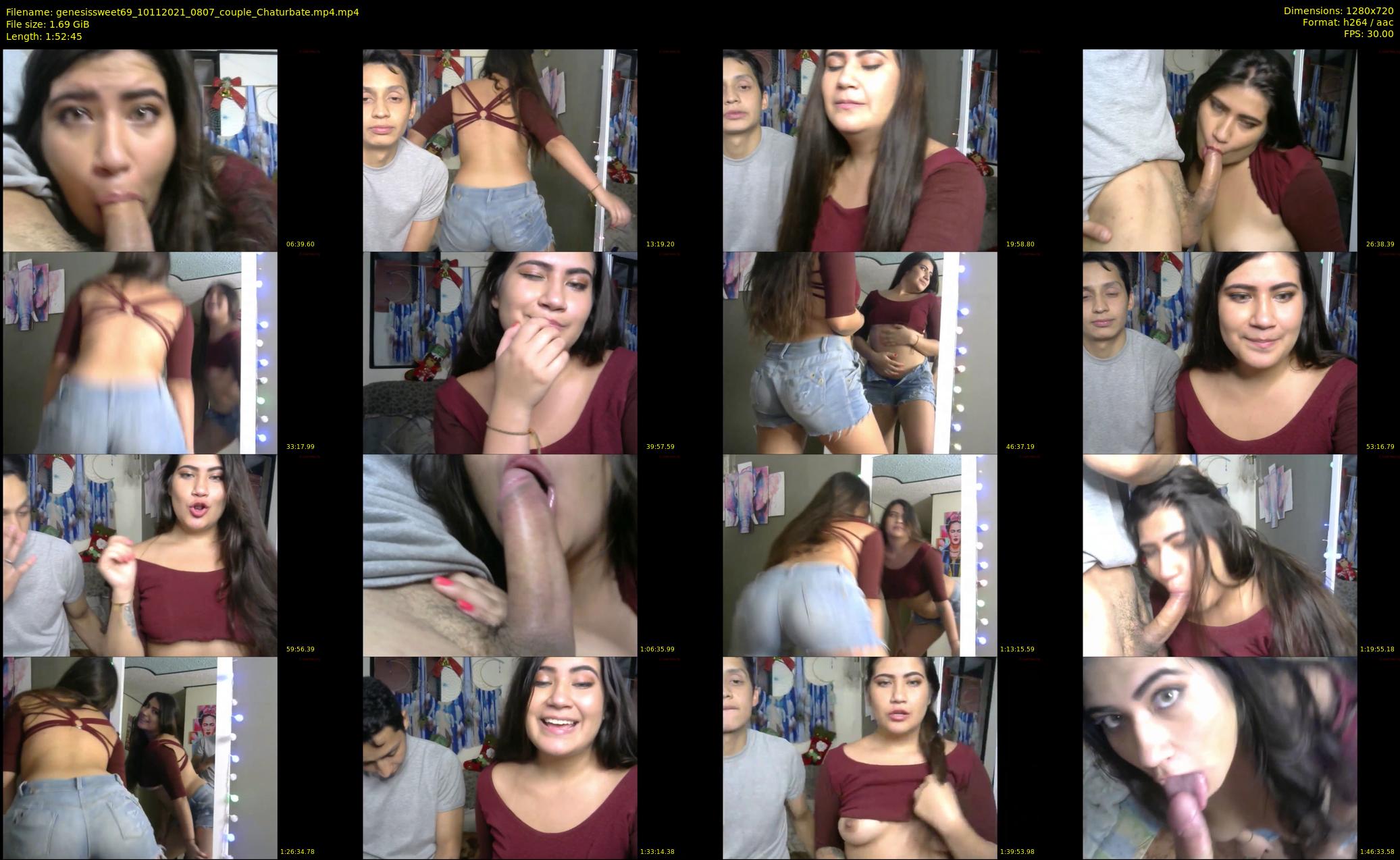 genesissweet69 — 113 minute Chaturbate couple cam show recording, 720p, Nov 10, 2021