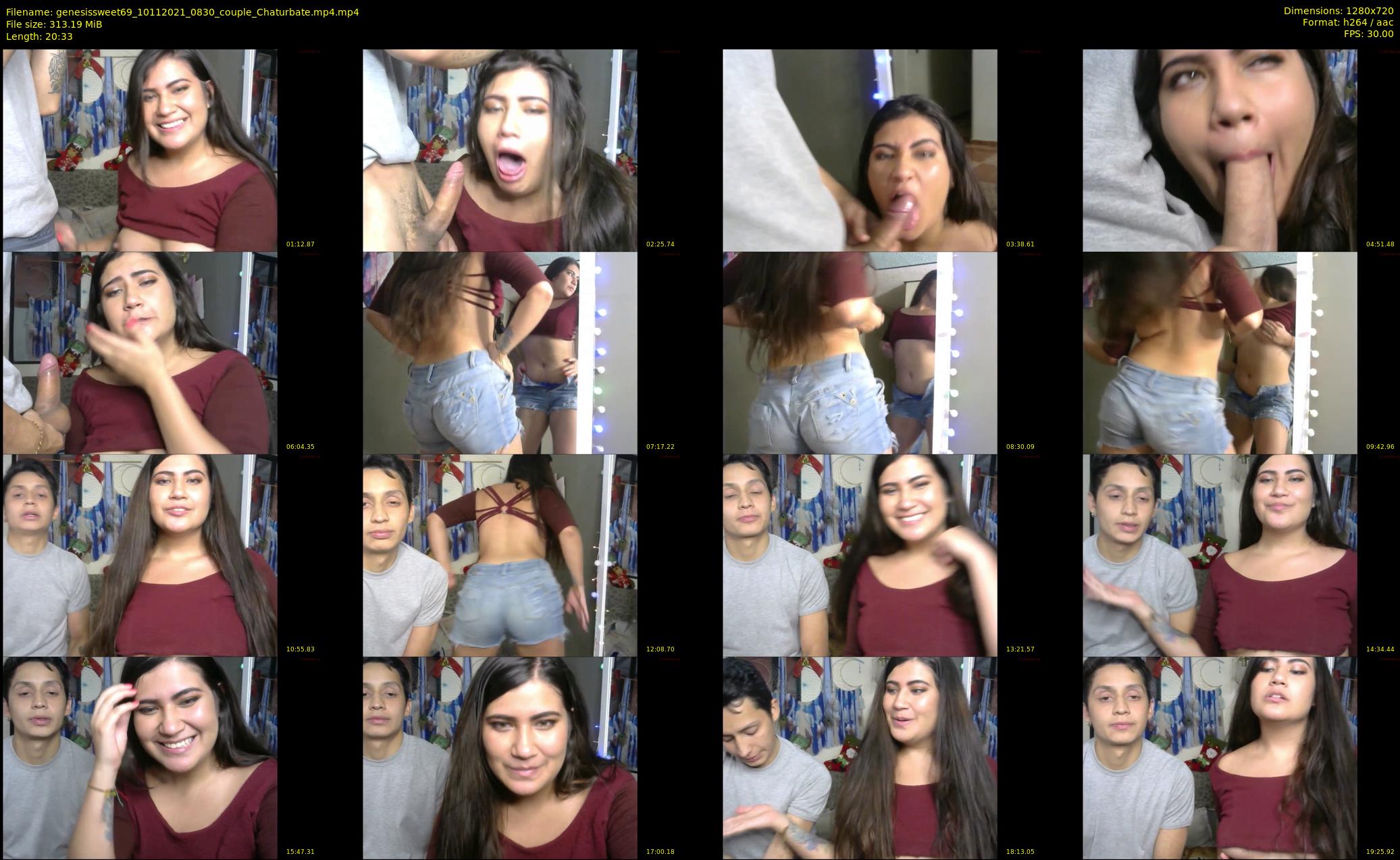genesissweet69 — 21 minute Chaturbate couple cam show recording, 720p, Nov 10, 2021