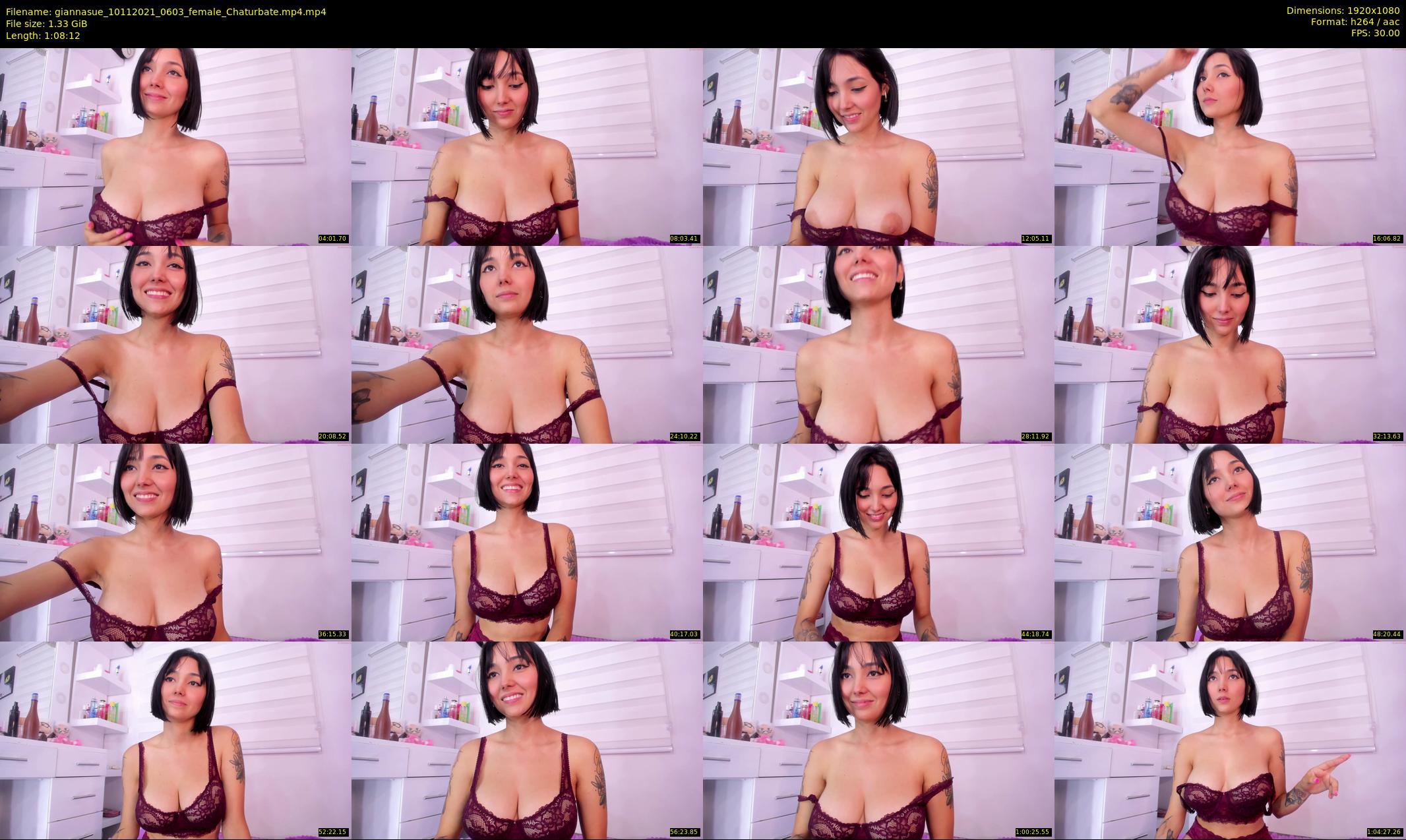 giannasue — 69 minute Chaturbate female cam show recording, 1080p, Nov 10, 2021