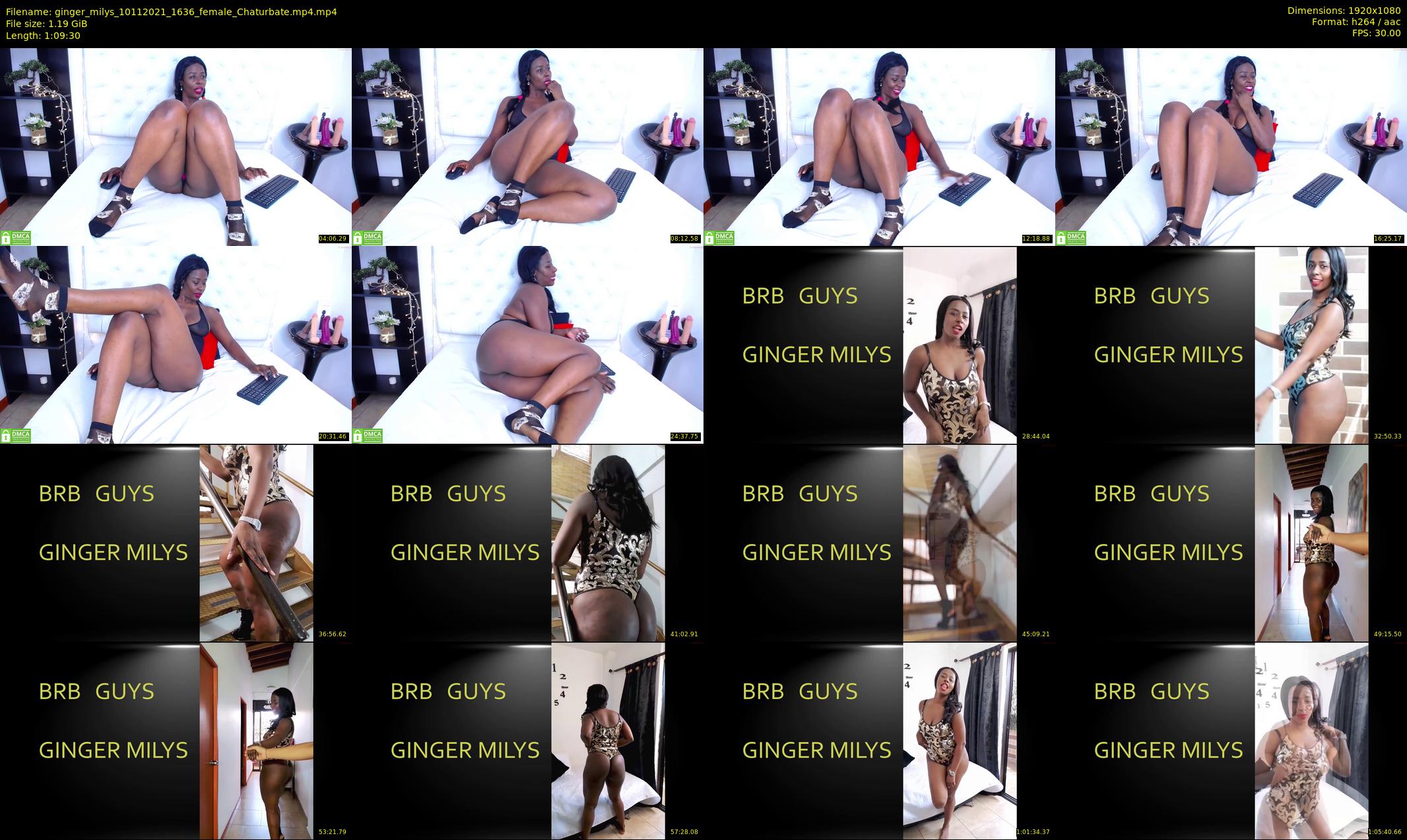 ginger_milys — 70 minute Chaturbate female cam show recording, 1080p, Nov 10, 2021