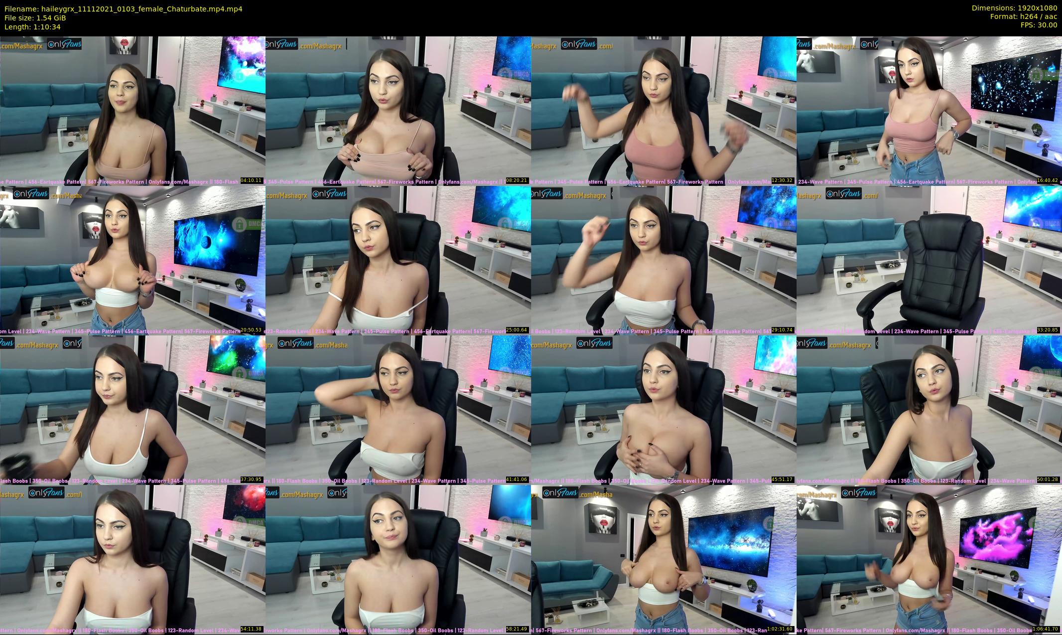 haileygrx — 71 minute Chaturbate female cam show recording, 1080p, Nov 11, 2021