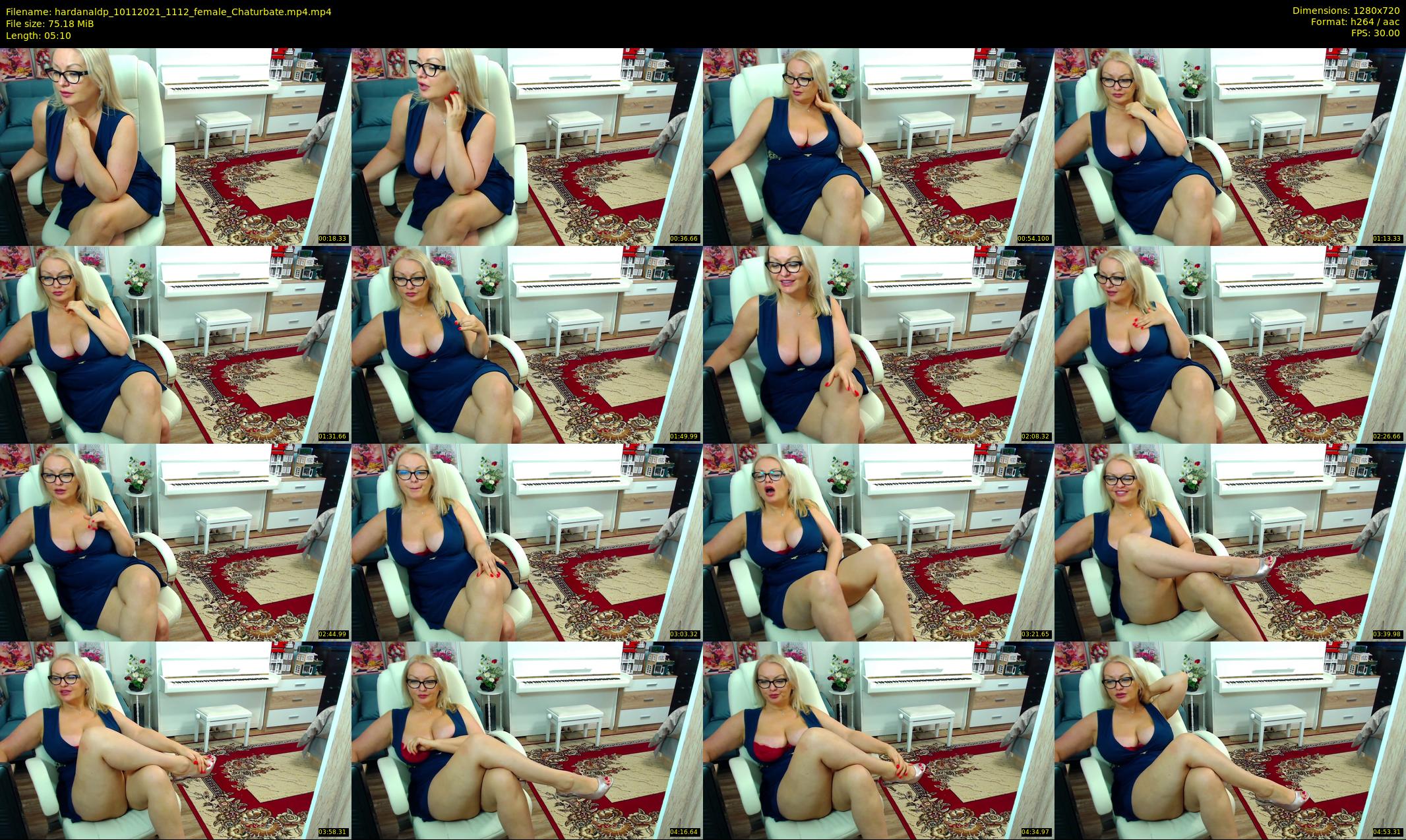 hardanaldp — 6 minute Chaturbate female cam show recording, 720p, Nov 10, 2021