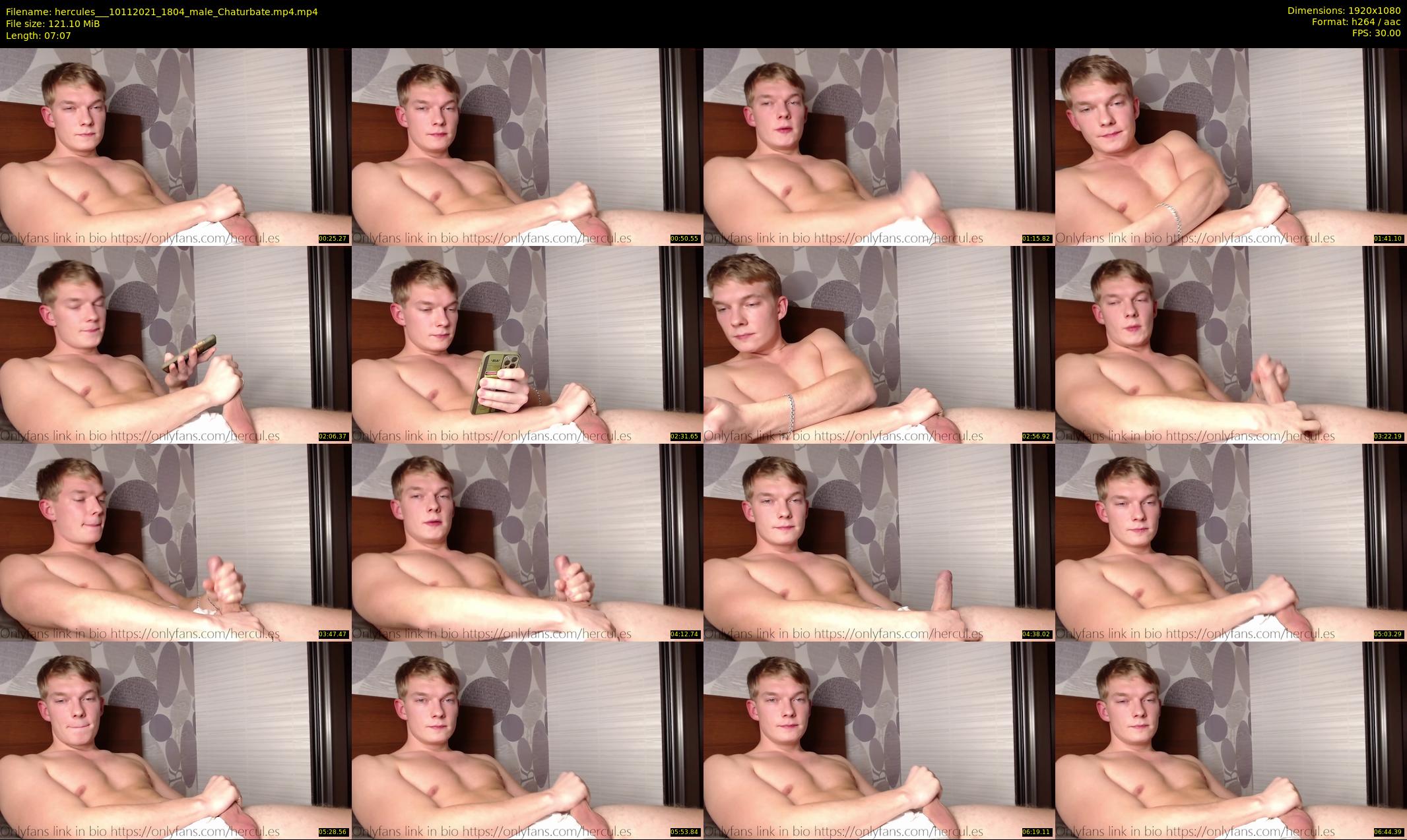 hercules__ — 8 minute Chaturbate male cam show recording, 1080p, Nov 10, 2021