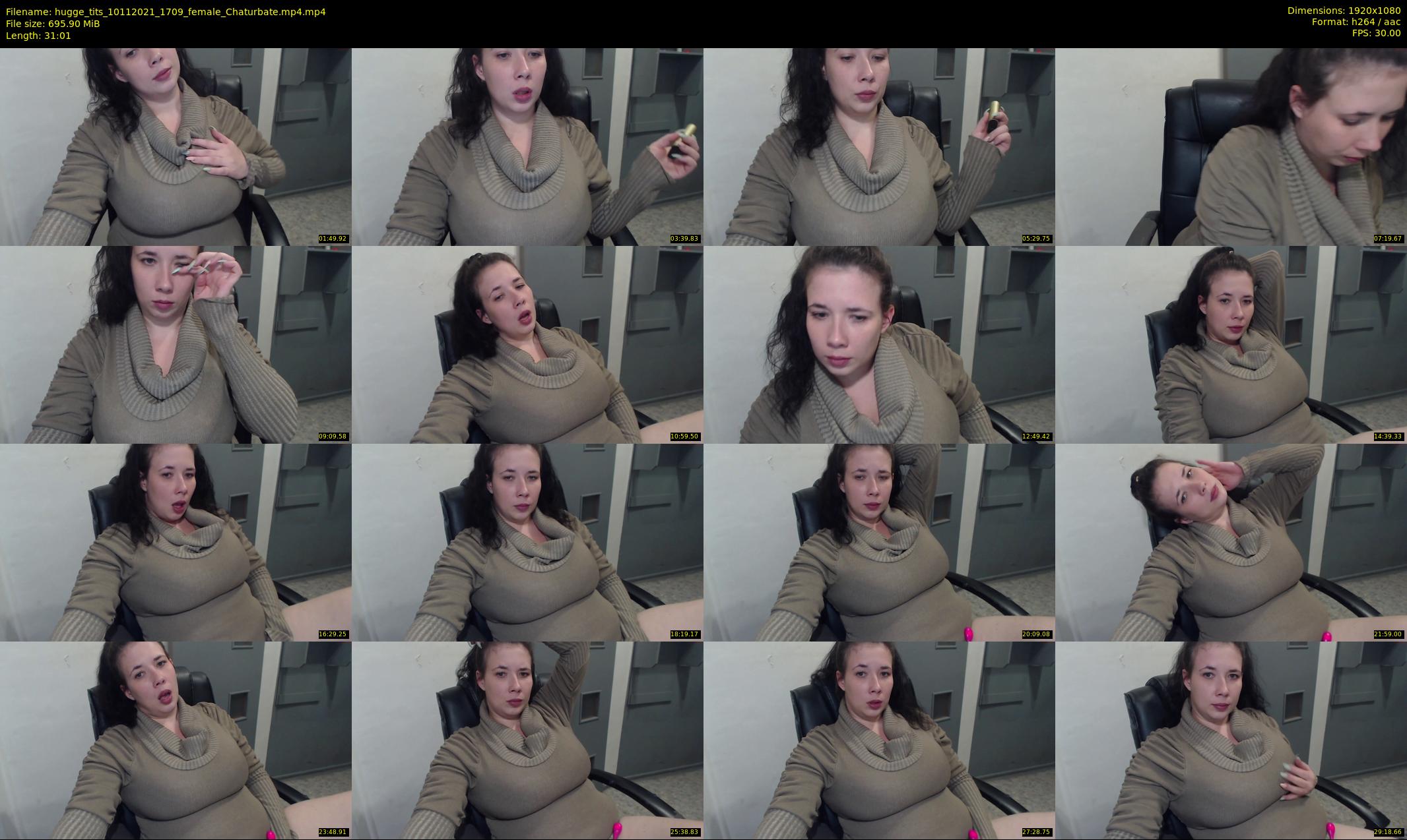 hugge_tits — 32 minute Chaturbate female cam show recording, 1080p, Nov 10, 2021