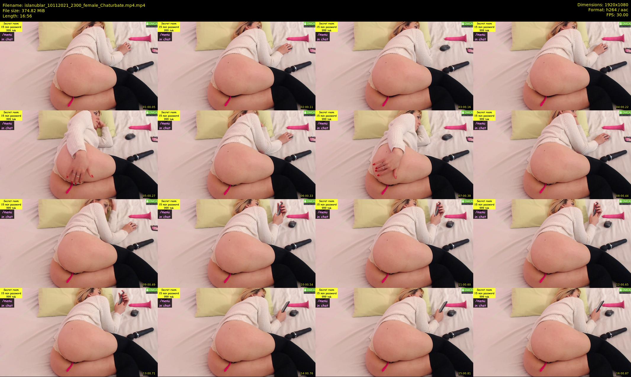 islanublar — 17 minute Chaturbate female cam show recording, 1080p, Nov 10, 2021