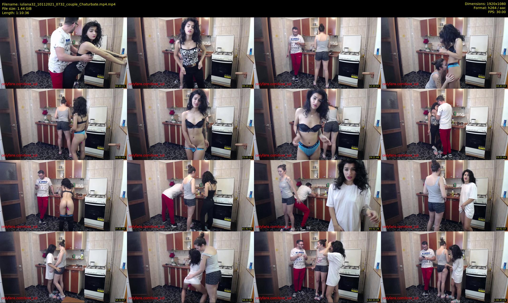 iuliana32 — 71 minute Chaturbate couple cam show recording, 1080p, Nov 10, 2021