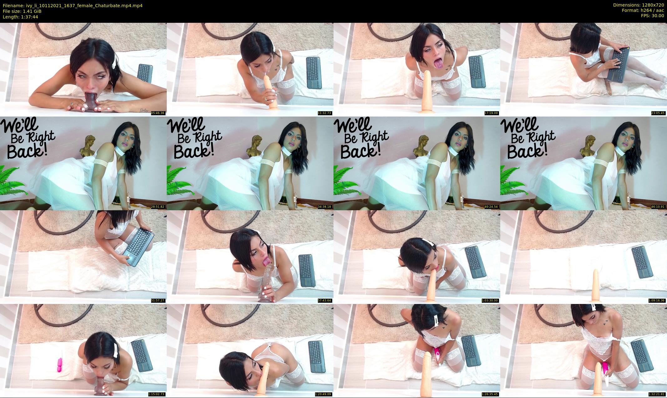 ivy_li — 98 minute Chaturbate female cam show recording, 720p, Nov 10, 2021