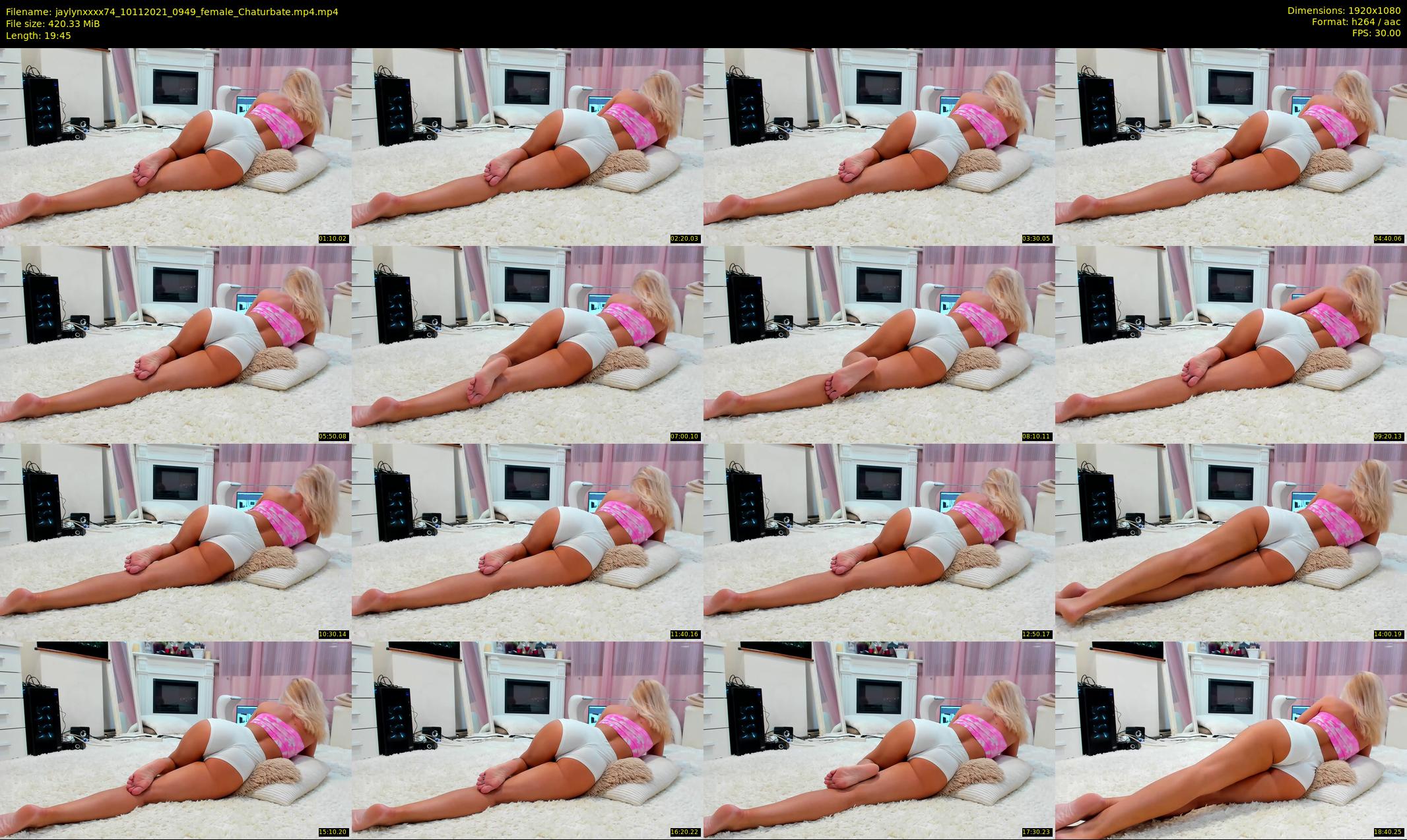 jaylynxxxx74 — 20 minute Chaturbate female cam show recording, 1080p, Nov 10, 2021