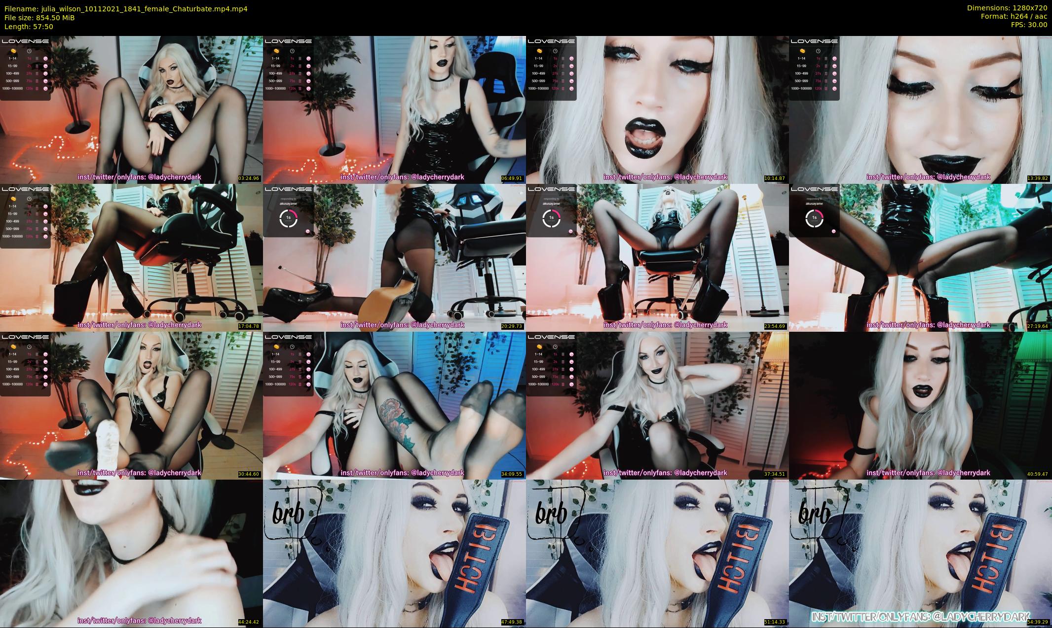 julia_wilson — 58 minute Chaturbate female cam show recording, 720p, Nov 10, 2021
