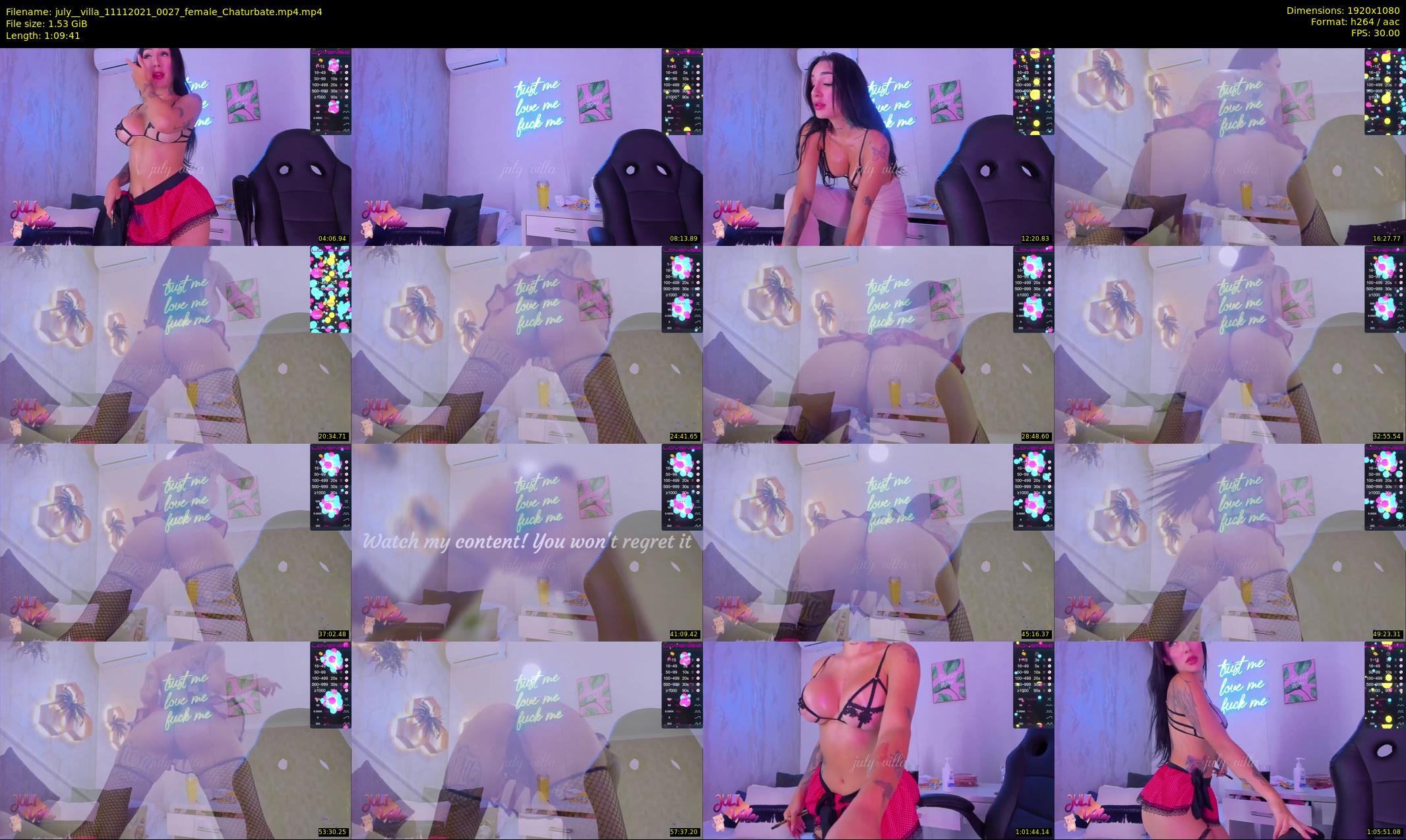 july__villa — 70 minute Chaturbate female cam show recording, 1080p, Nov 11, 2021