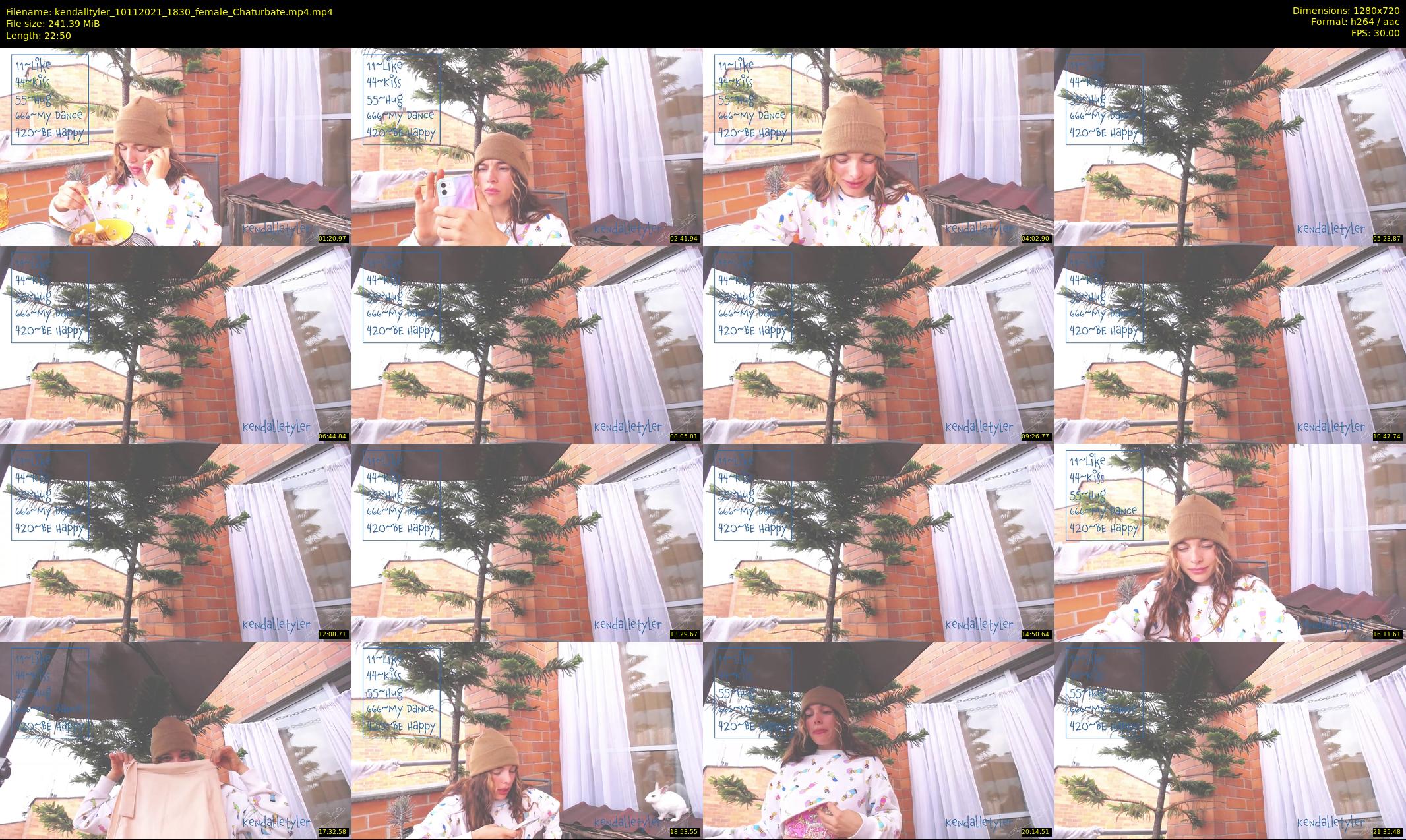 kendalltyler — 23 minute Chaturbate female cam show recording, 720p, Nov 10, 2021