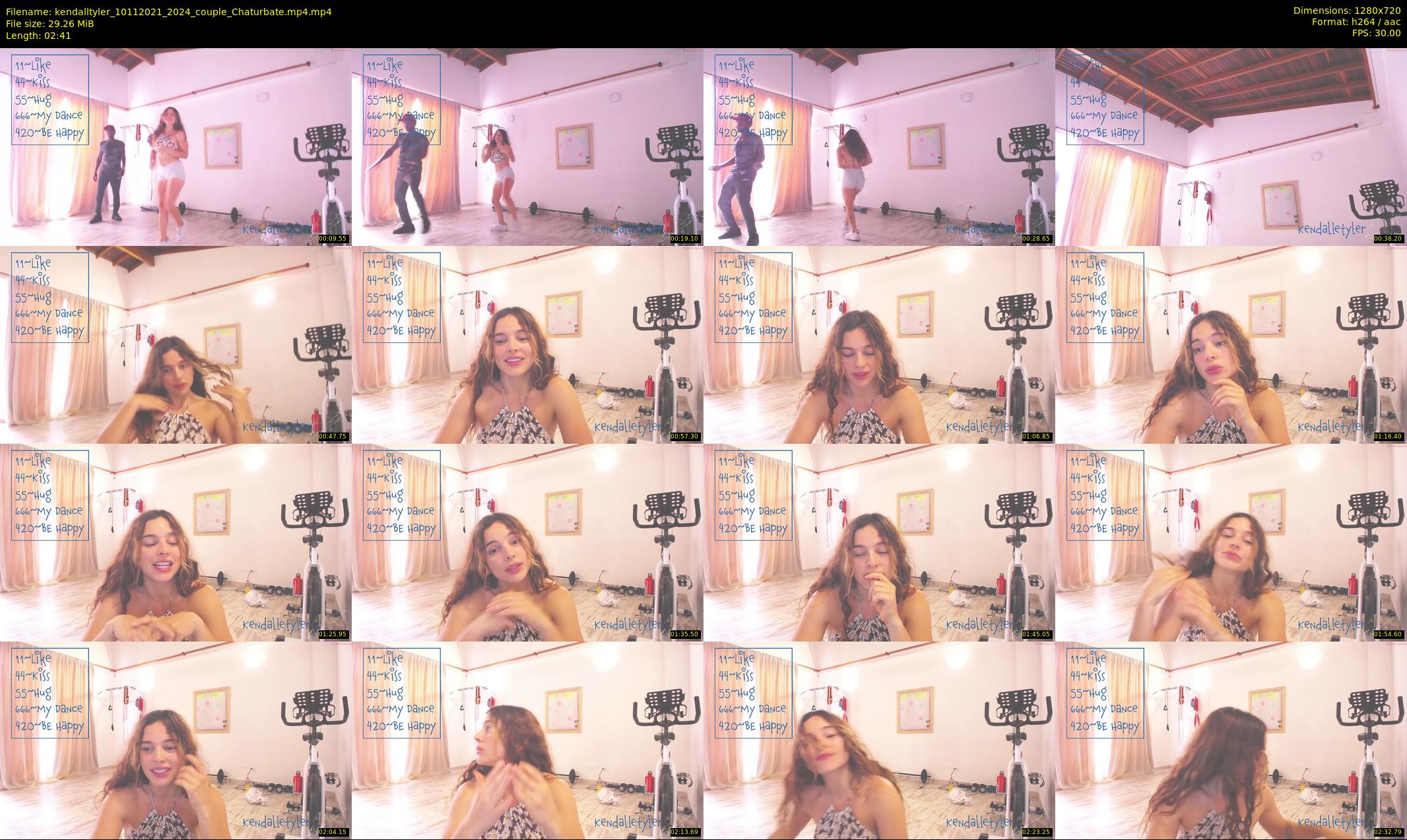 kendalltyler — 3 minute Chaturbate female cam show recording, 720p, Nov 10, 2021