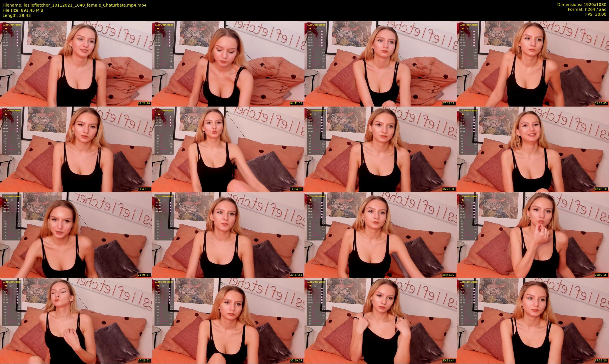 lesliefletcher — 40 minute Chaturbate couple cam show recording, 1080p, Nov 10, 2021