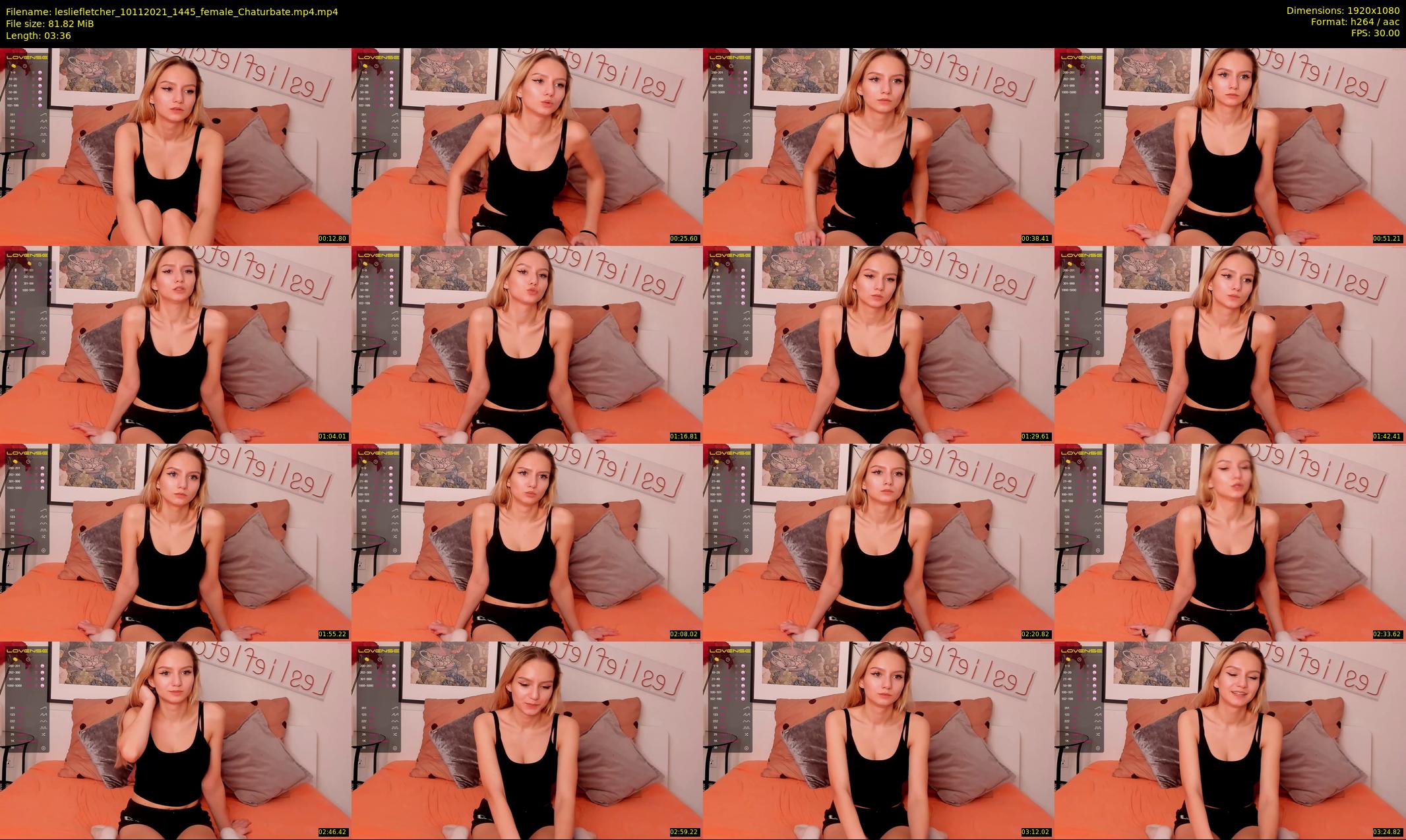 lesliefletcher — 4 minute Chaturbate couple cam show recording, 1080p, Nov 10, 2021