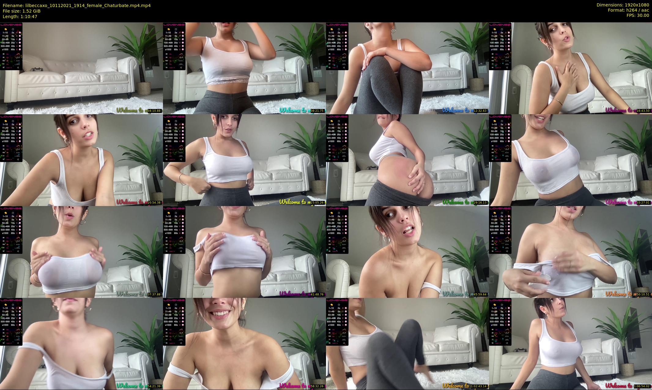 lilbeccaxo — 71 minute Chaturbate female cam show recording, 1080p, Nov 10, 2021