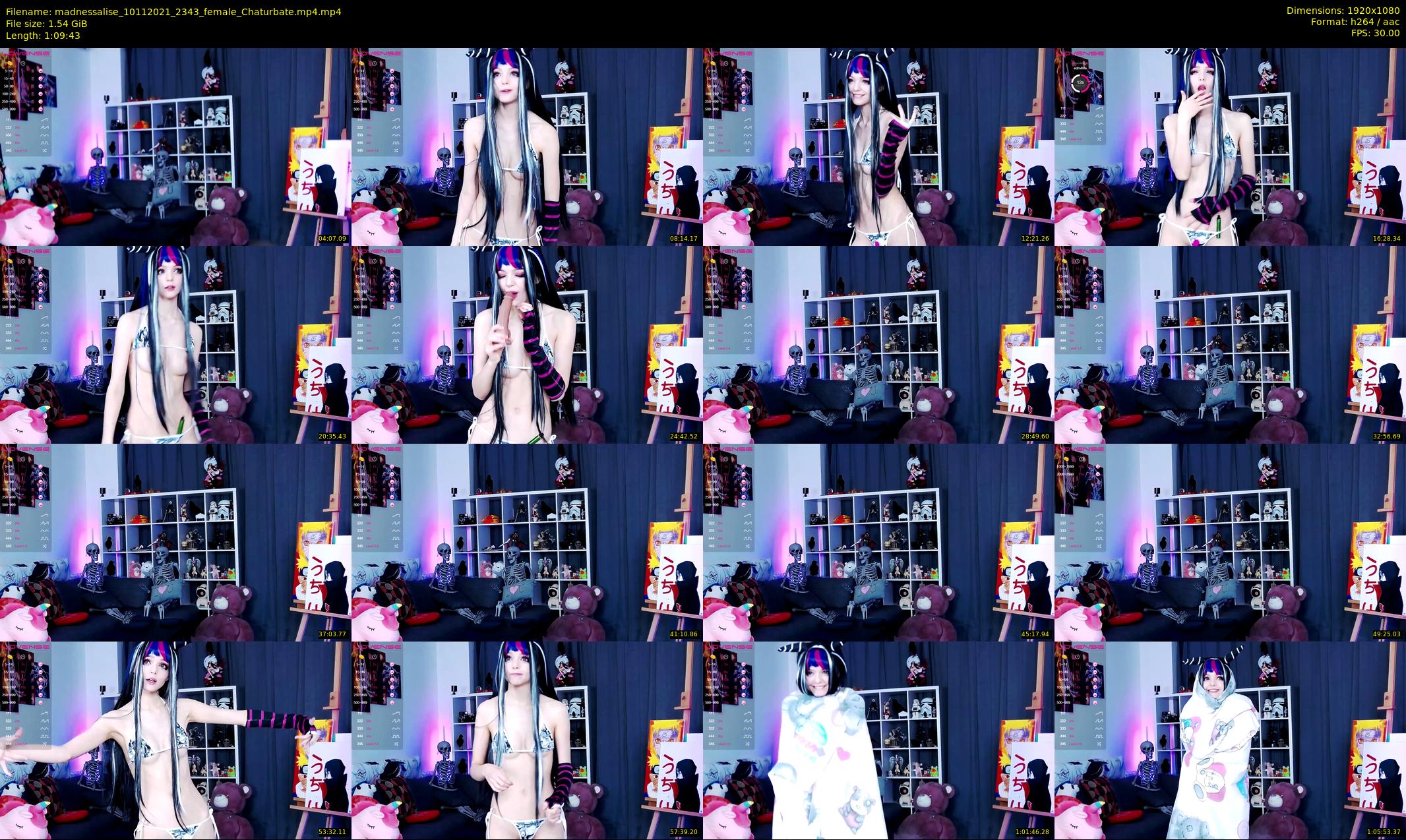 madnessalise — 70 minute Chaturbate female cam show recording, 1080p, Nov 10, 2021