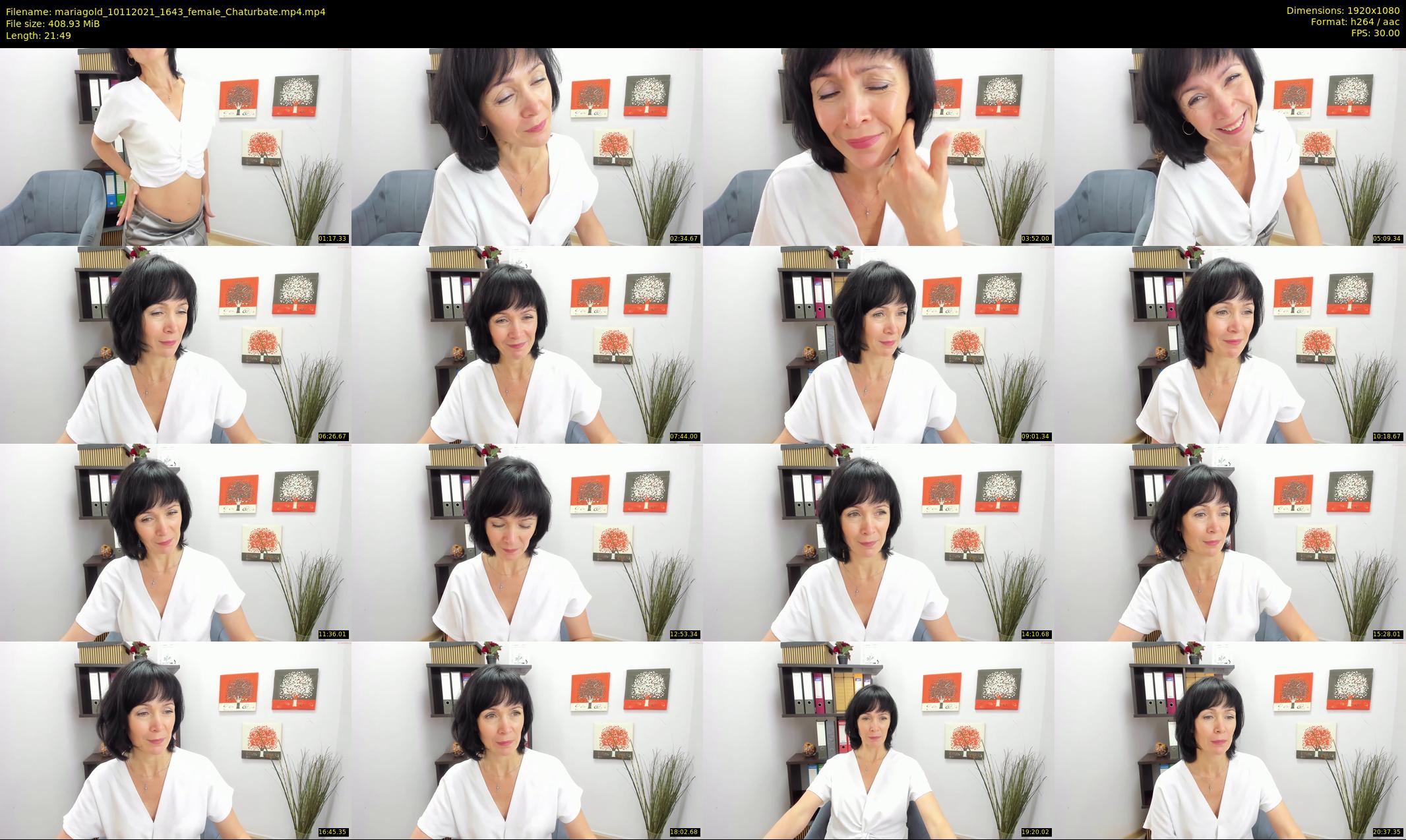 mariagold — 22 minute Chaturbate female cam show recording, 1080p, Nov 10, 2021