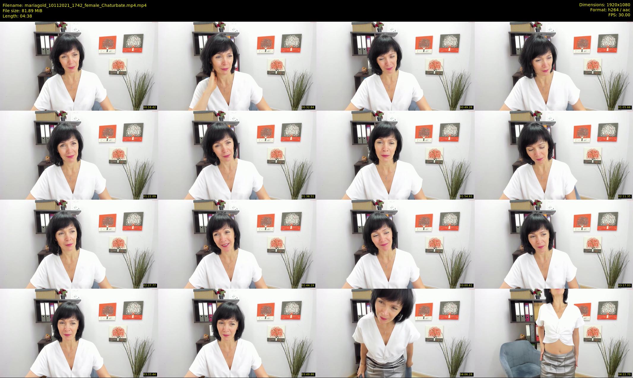 mariagold — 5 minute Chaturbate female cam show recording, 1080p, Nov 10, 2021