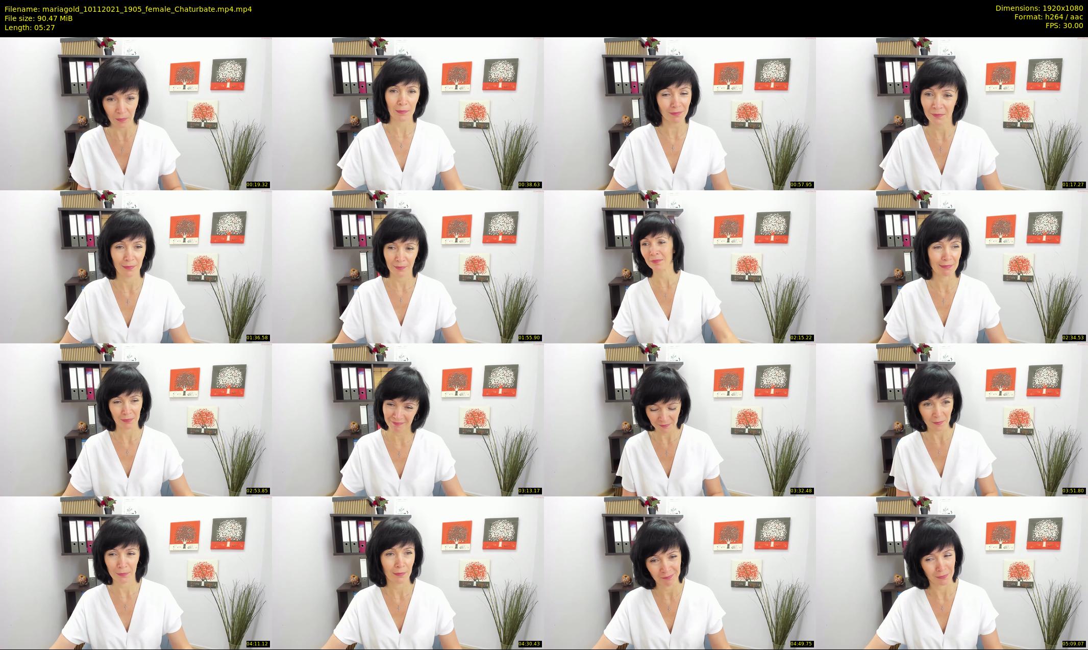 mariagold — 6 minute Chaturbate female cam show recording, 1080p, Nov 10, 2021