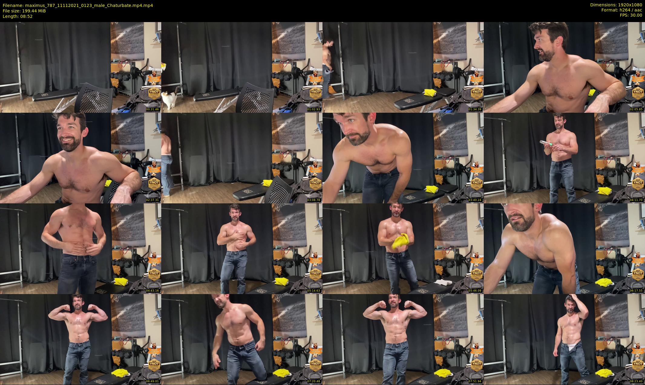maximus_787 — 9 minute Chaturbate male cam show recording, 1080p, Nov 11, 2021