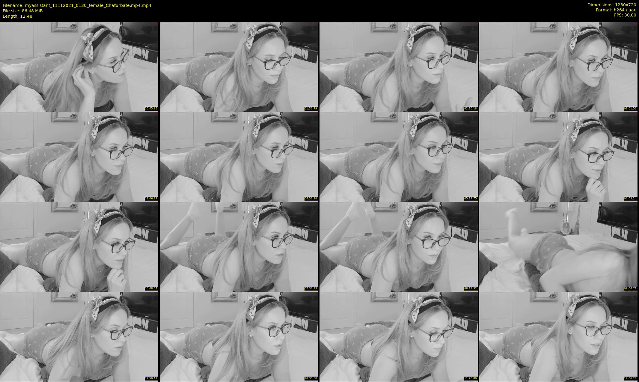 myassistant — 13 minute Chaturbate female cam show recording, 720p, Nov 11, 2021