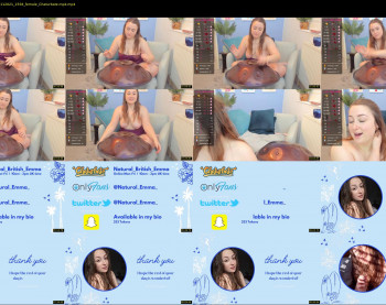 natural_british_emma — 10 minute Chaturbate female cam show recording, 1080p, Nov 10, 2021
