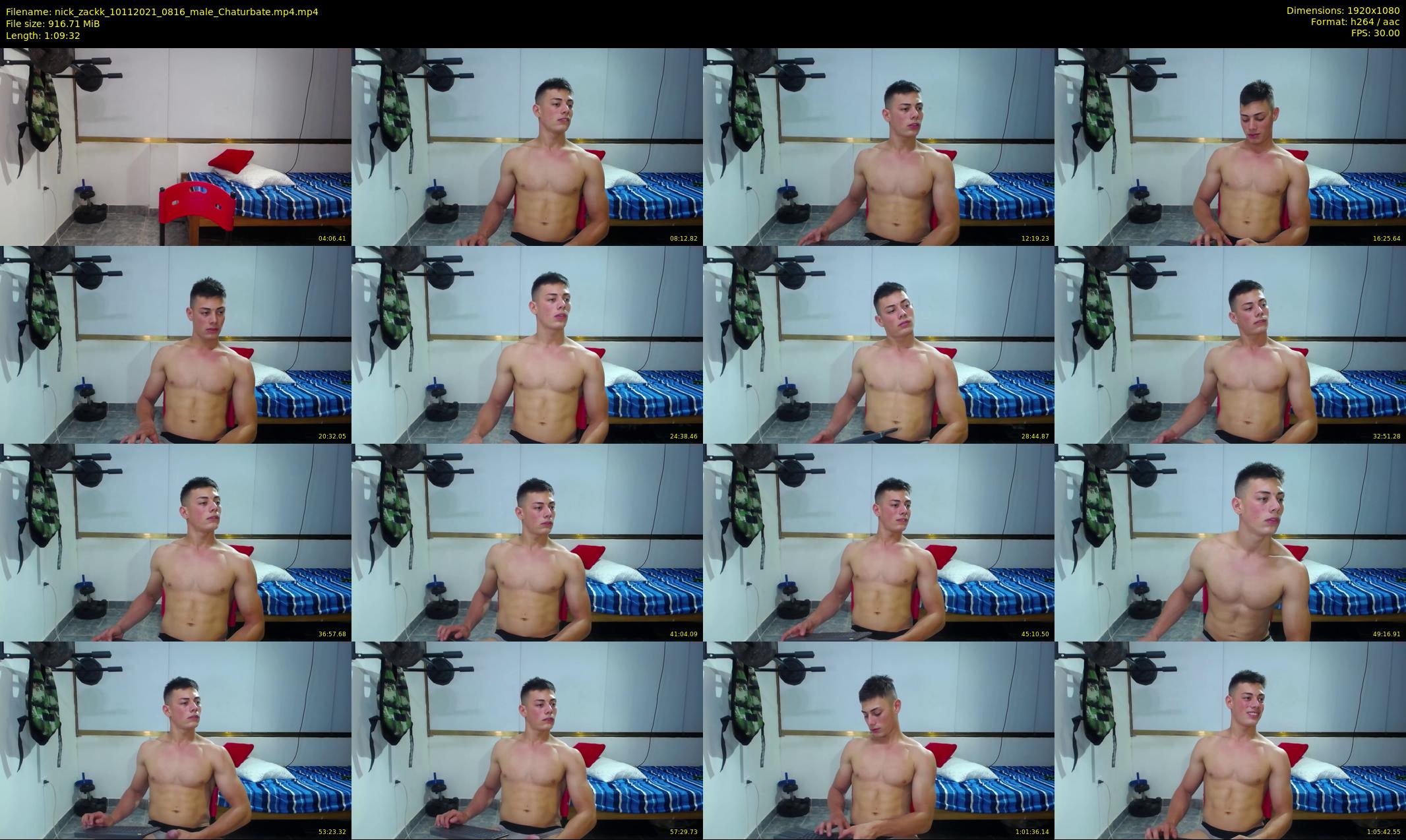 nick_zackk — 70 minute Chaturbate male cam show recording, 1080p, Nov 10, 2021