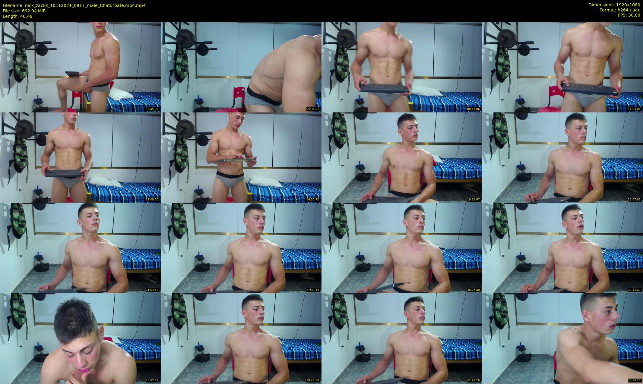 nick_zackk — 47 minute Chaturbate male cam show recording, 1080p, Nov 10, 2021