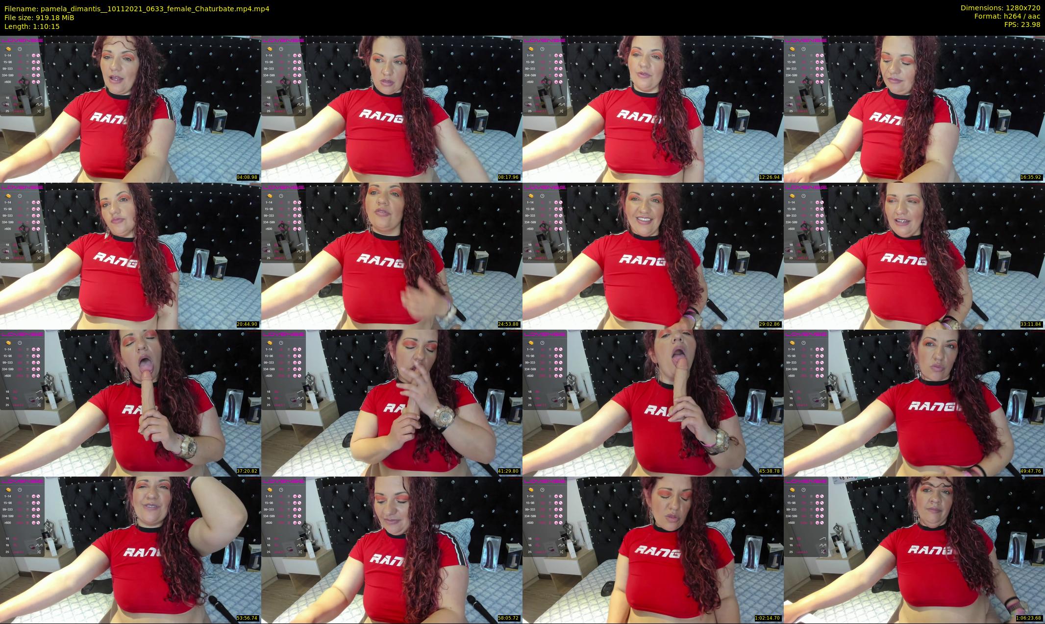 pamela_dimantis_ — 71 minute Chaturbate female cam show recording, 720p, Nov 10, 2021