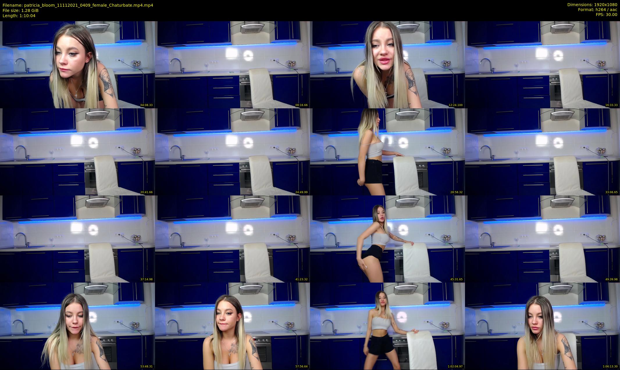 patricia_bloom — 71 minute Chaturbate female cam show recording, 1080p, Nov 11, 2021