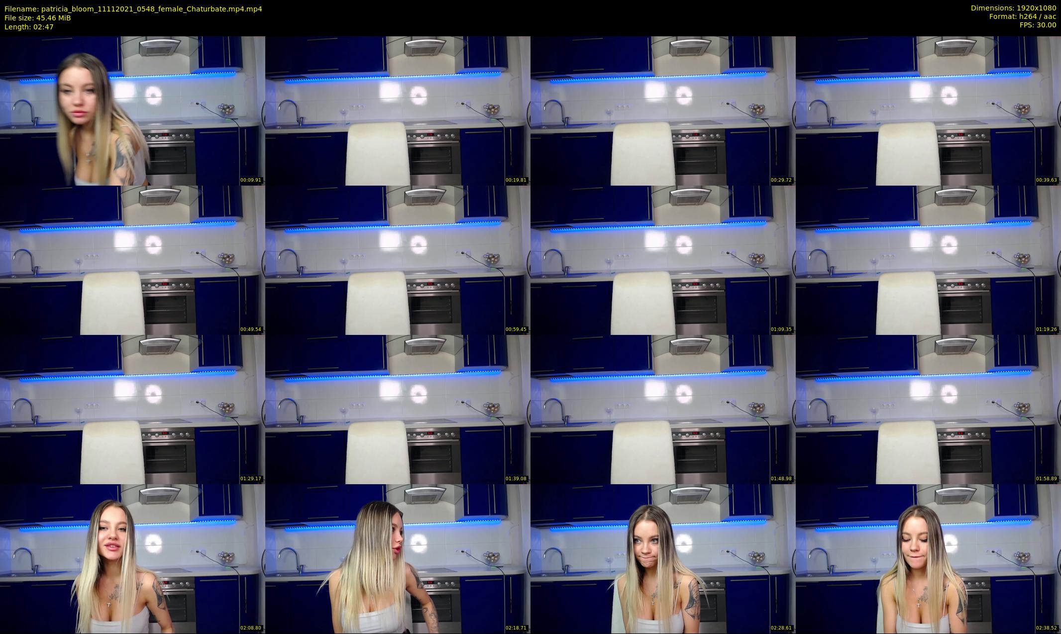 patricia_bloom — 3 minute Chaturbate female cam show recording, 1080p, Nov 11, 2021