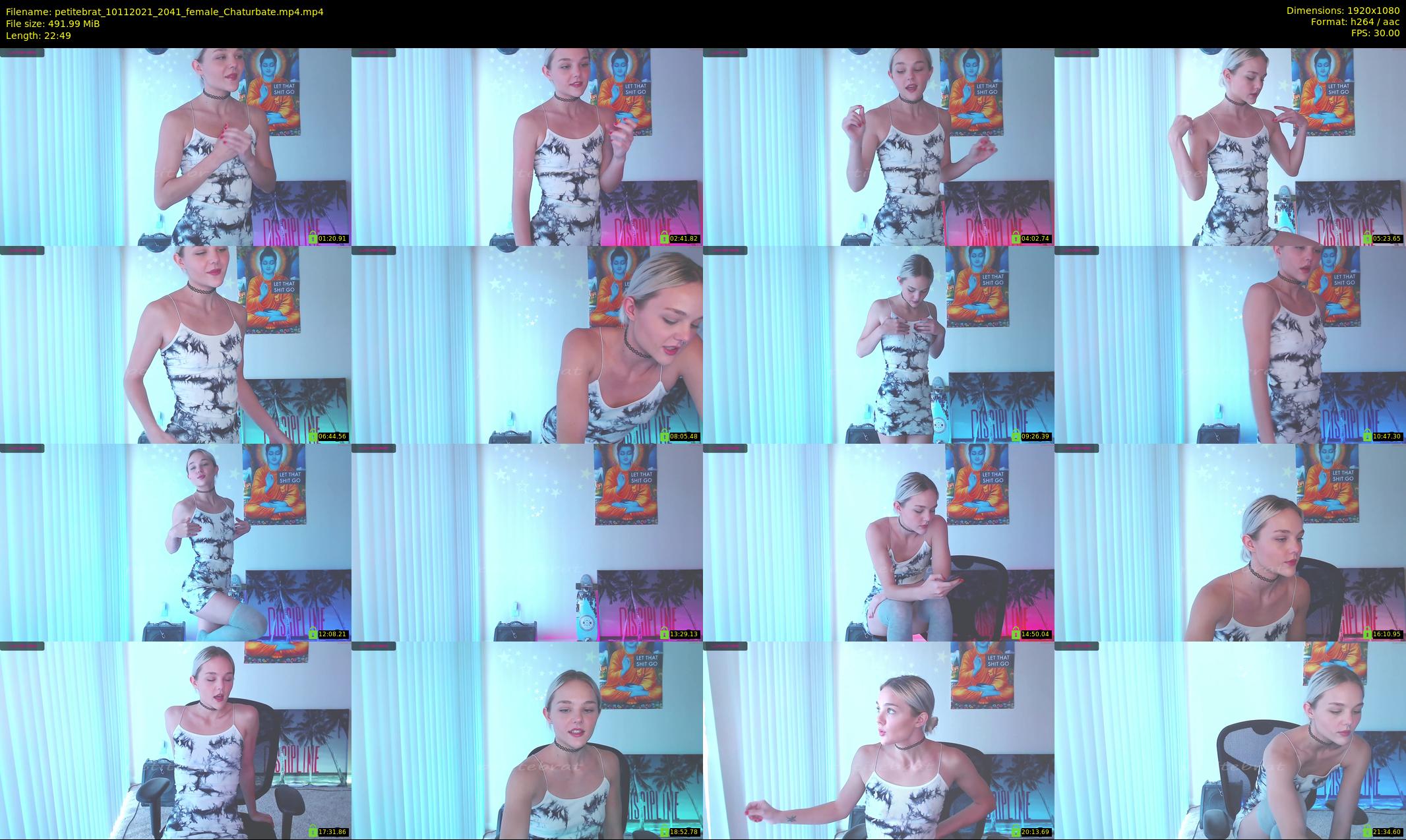 petitebrat — 23 minute Chaturbate female cam show recording, 1080p, Nov 10, 2021