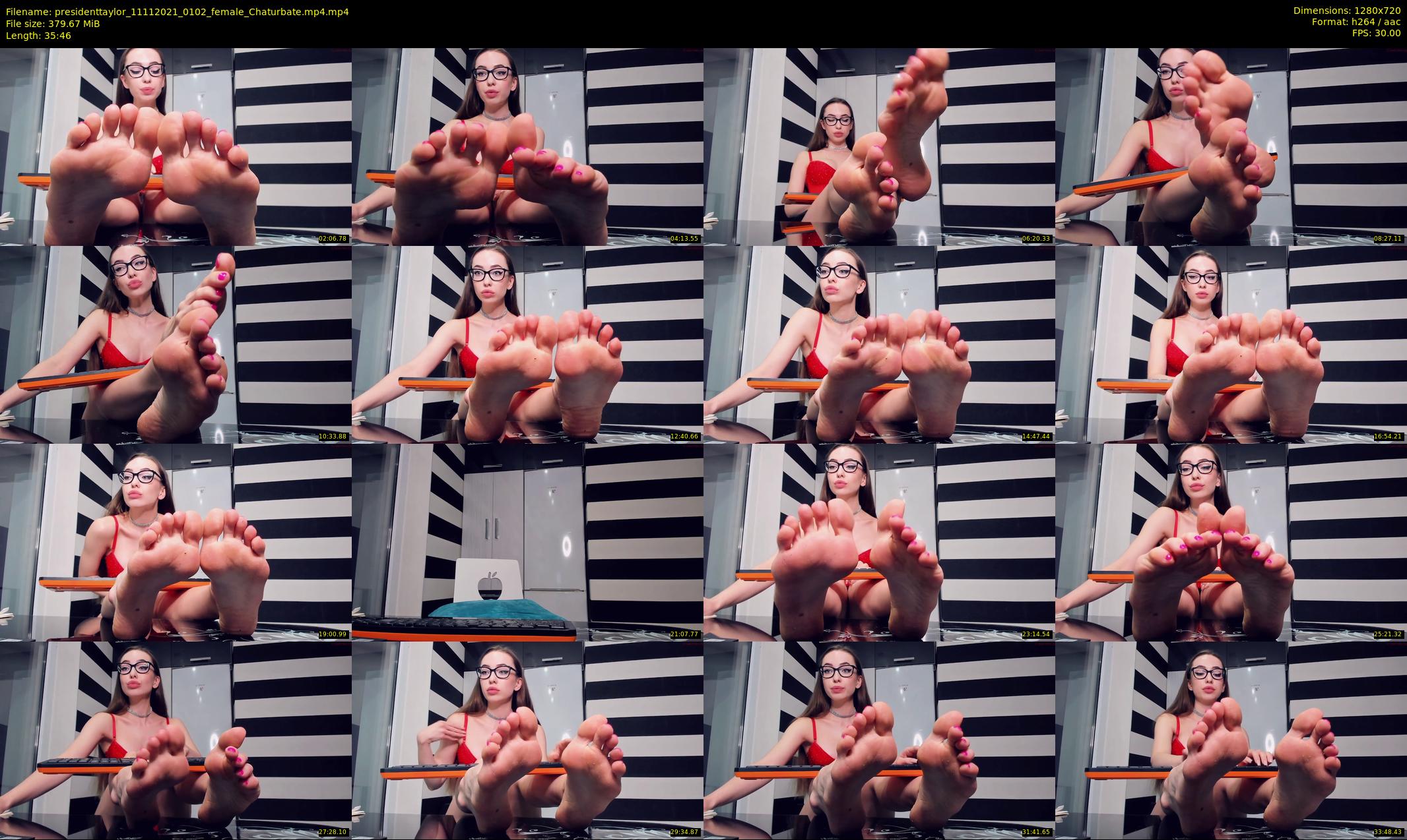 presidenttaylor — 36 minute Chaturbate female cam show recording, 720p, Nov 11, 2021
