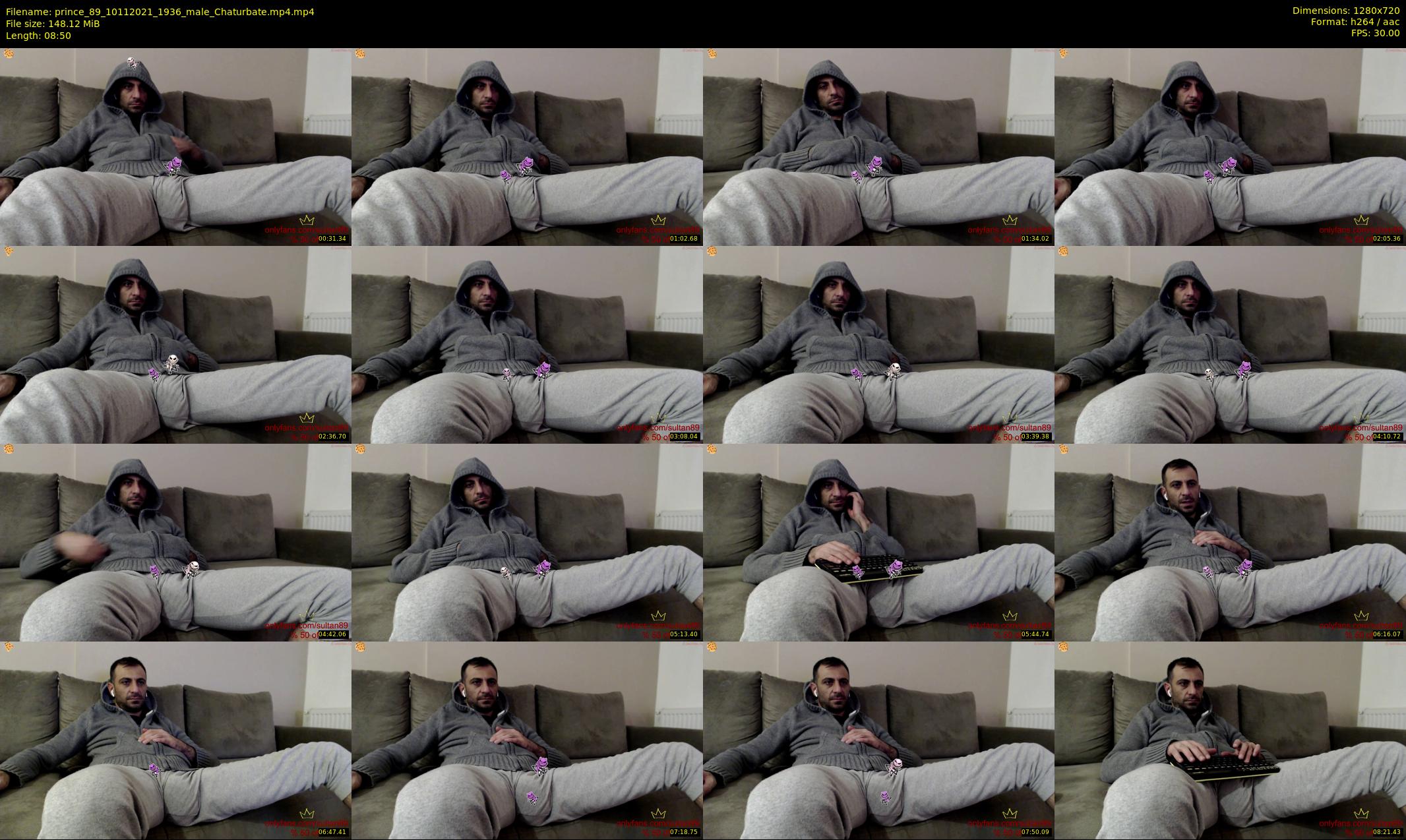 prince_89 — 9 minute Chaturbate male cam show recording, 720p, Nov 10, 2021