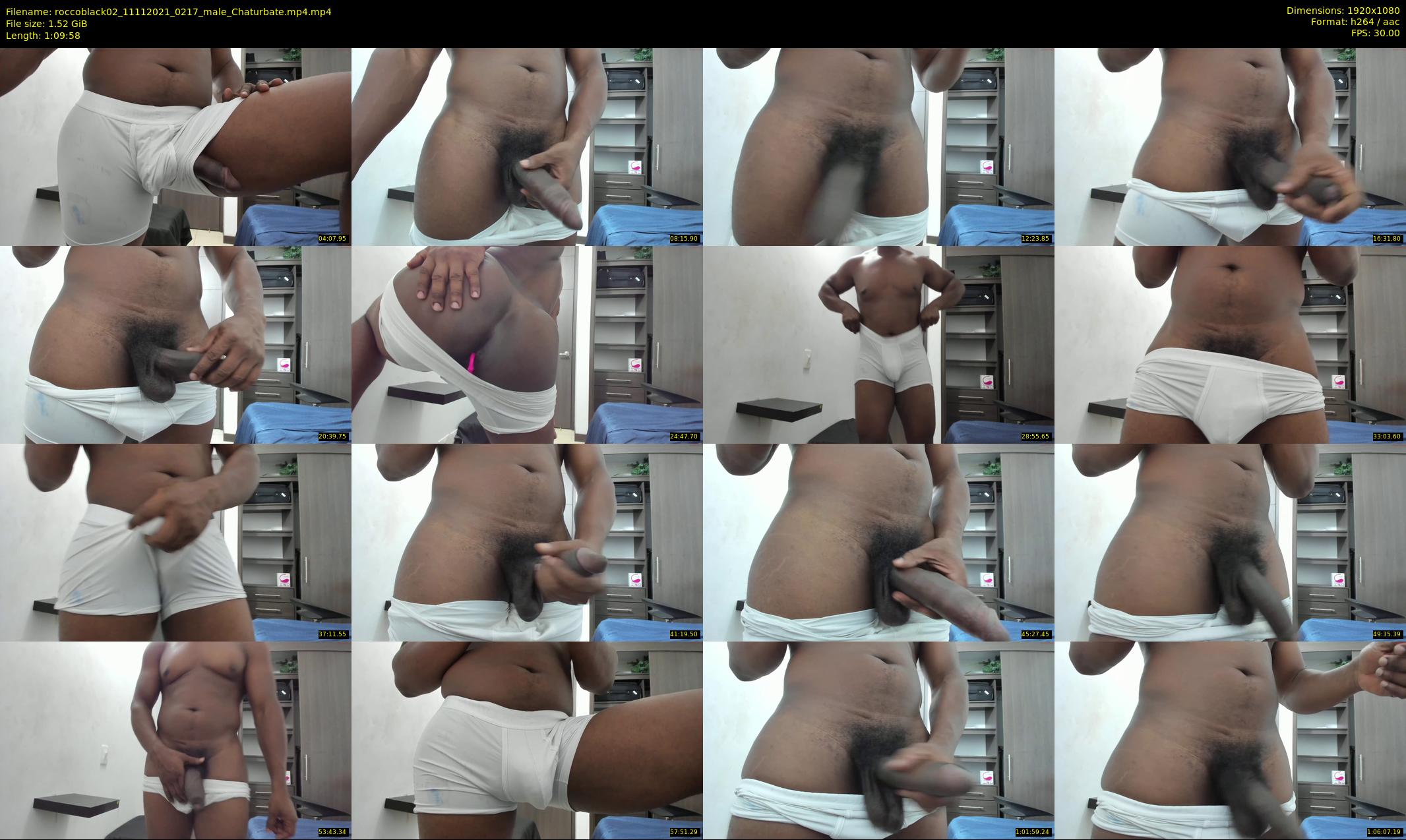 roccoblack02 — 70 minute Chaturbate male cam show recording, 1080p, Nov 11, 2021