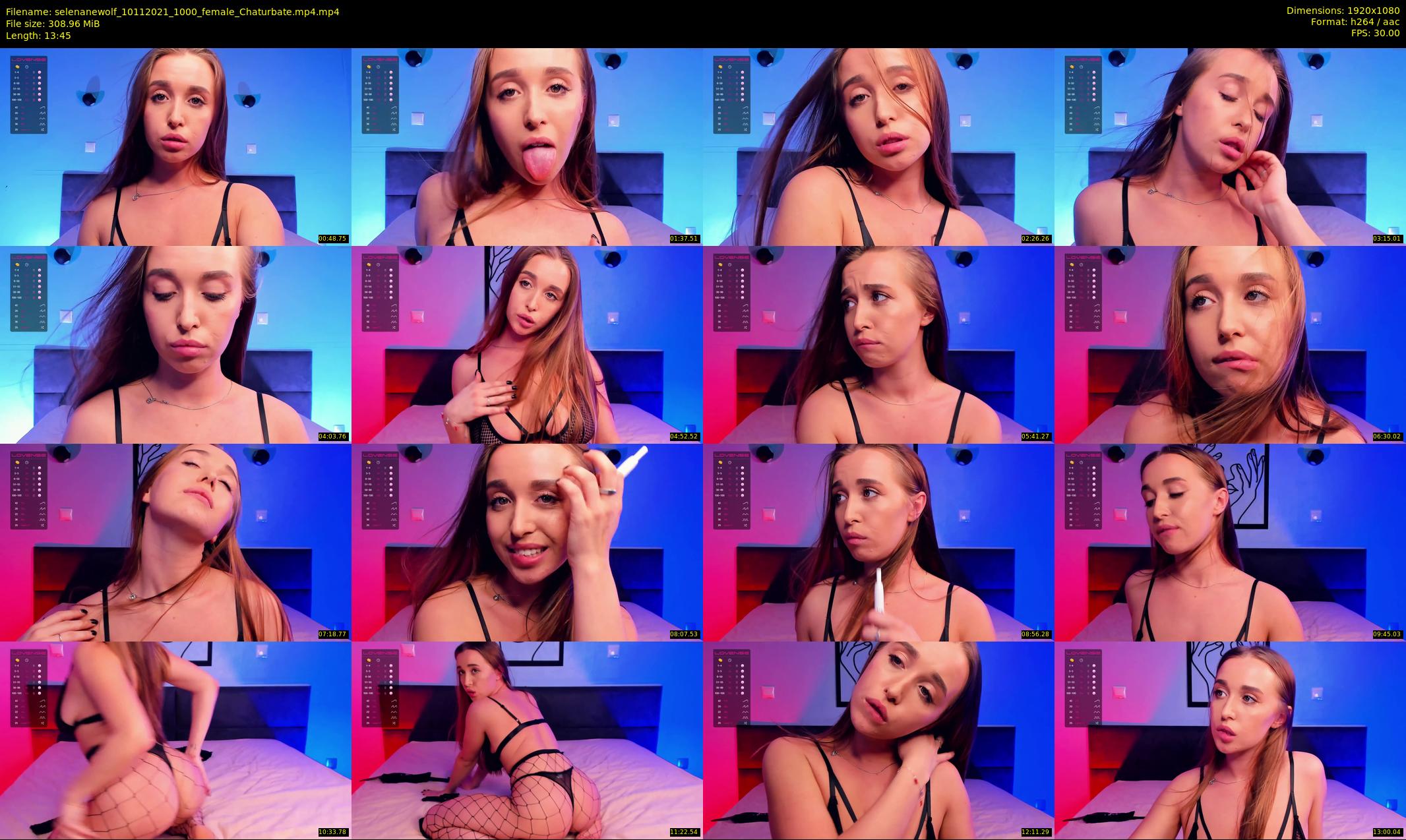 selenanewolf — 14 minute Chaturbate couple cam show recording, 1080p, Nov 10, 2021