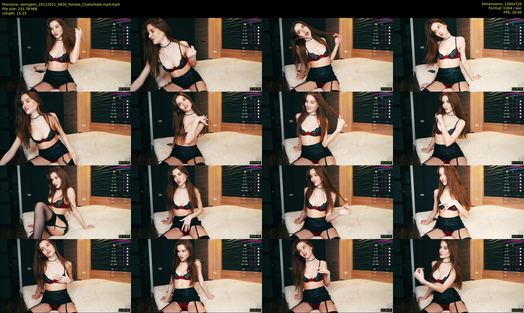 slemgem — 16 minute Chaturbate couple cam show recording, 720p, Nov 10, 2021