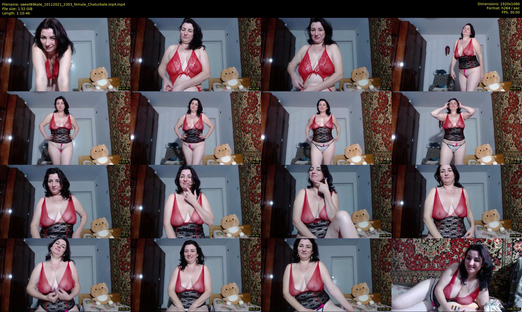 sweet69kate — 71 minute Chaturbate female cam show recording, 1080p, Nov 10, 2021