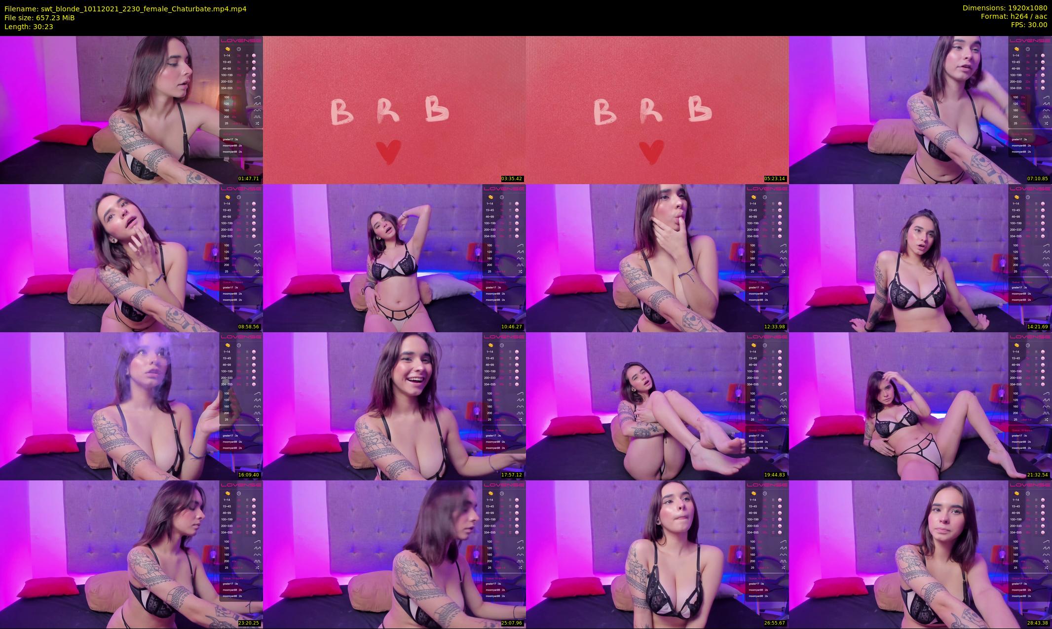 swt_blonde — 31 minute Chaturbate female cam show recording, 1080p, Nov 10, 2021