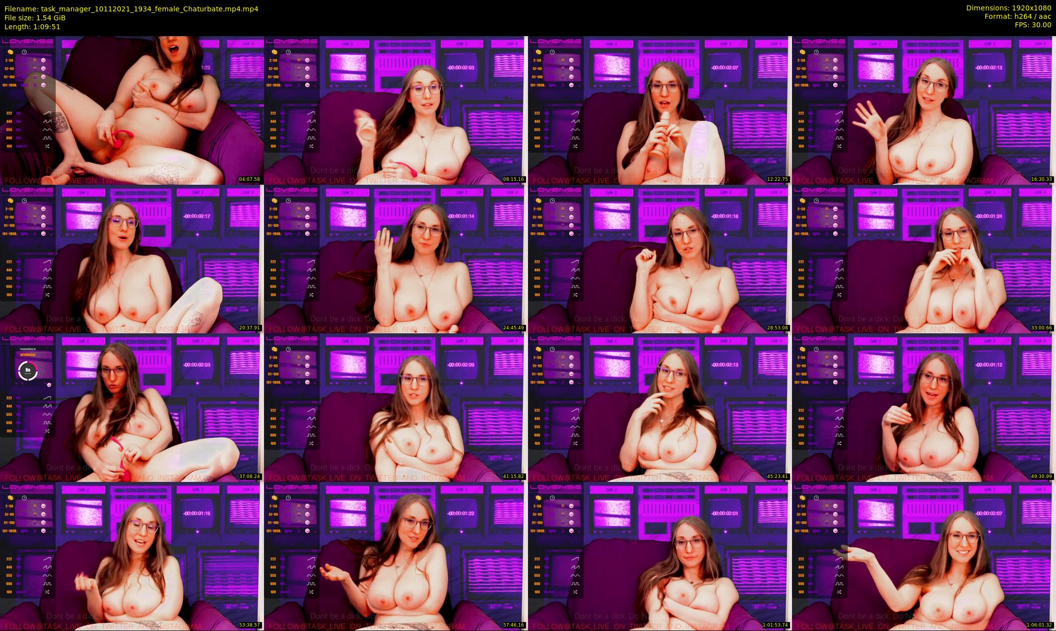 task_manager — 70 minute Chaturbate couple cam show recording, 1080p, Nov 10, 2021