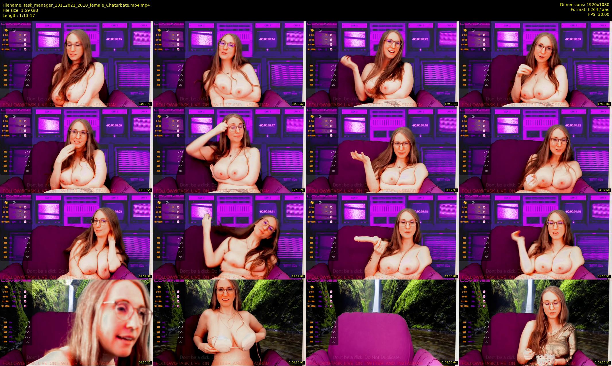 task_manager — 74 minute Chaturbate couple cam show recording, 1080p, Nov 10, 2021