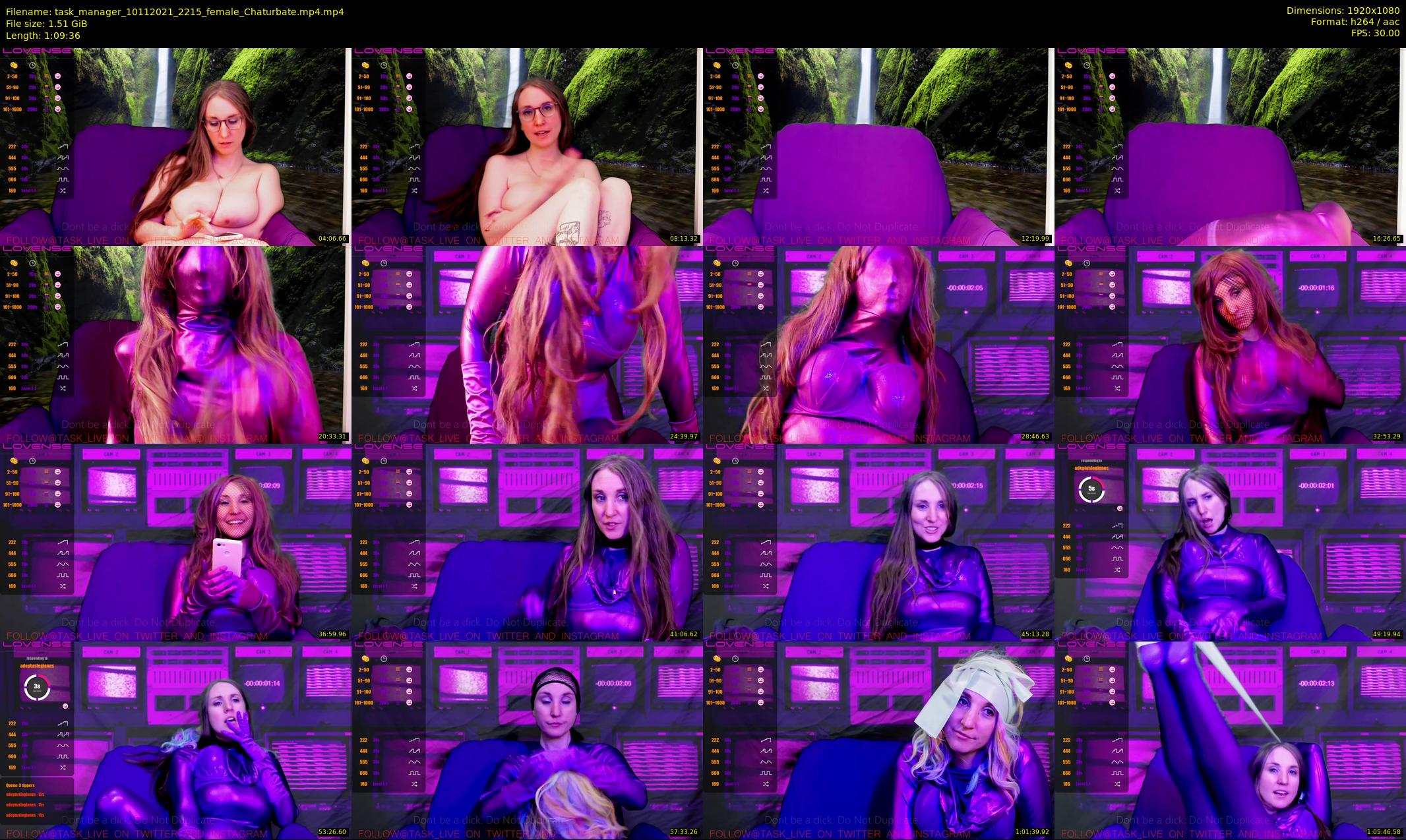 task_manager — 70 minute Chaturbate couple cam show recording, 1080p, Nov 10, 2021