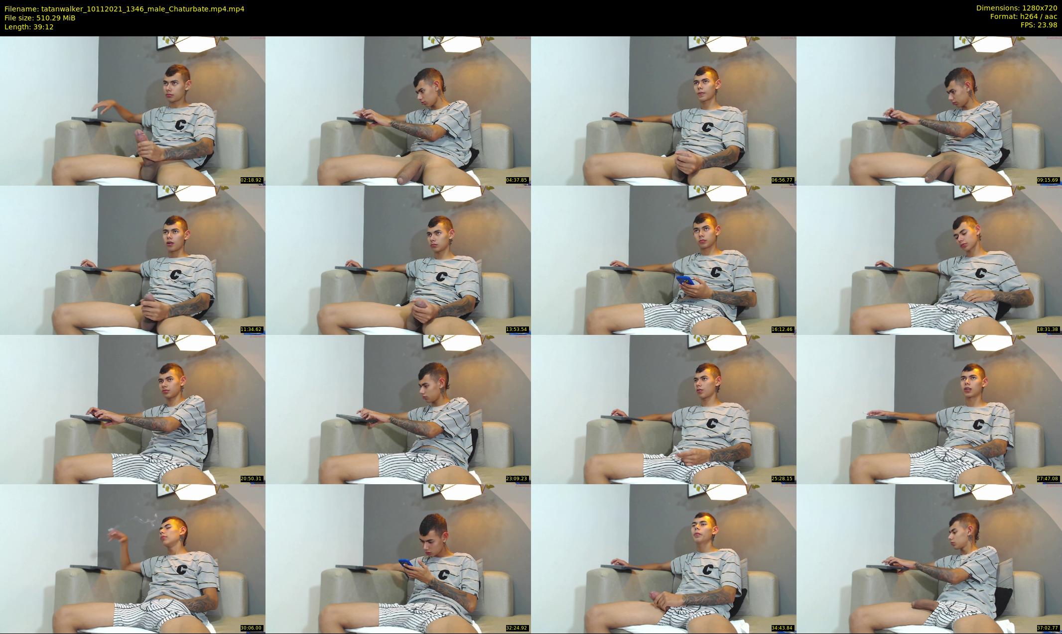 tatanwalker — 40 minute Chaturbate male cam show recording, 720p, Nov 10, 2021