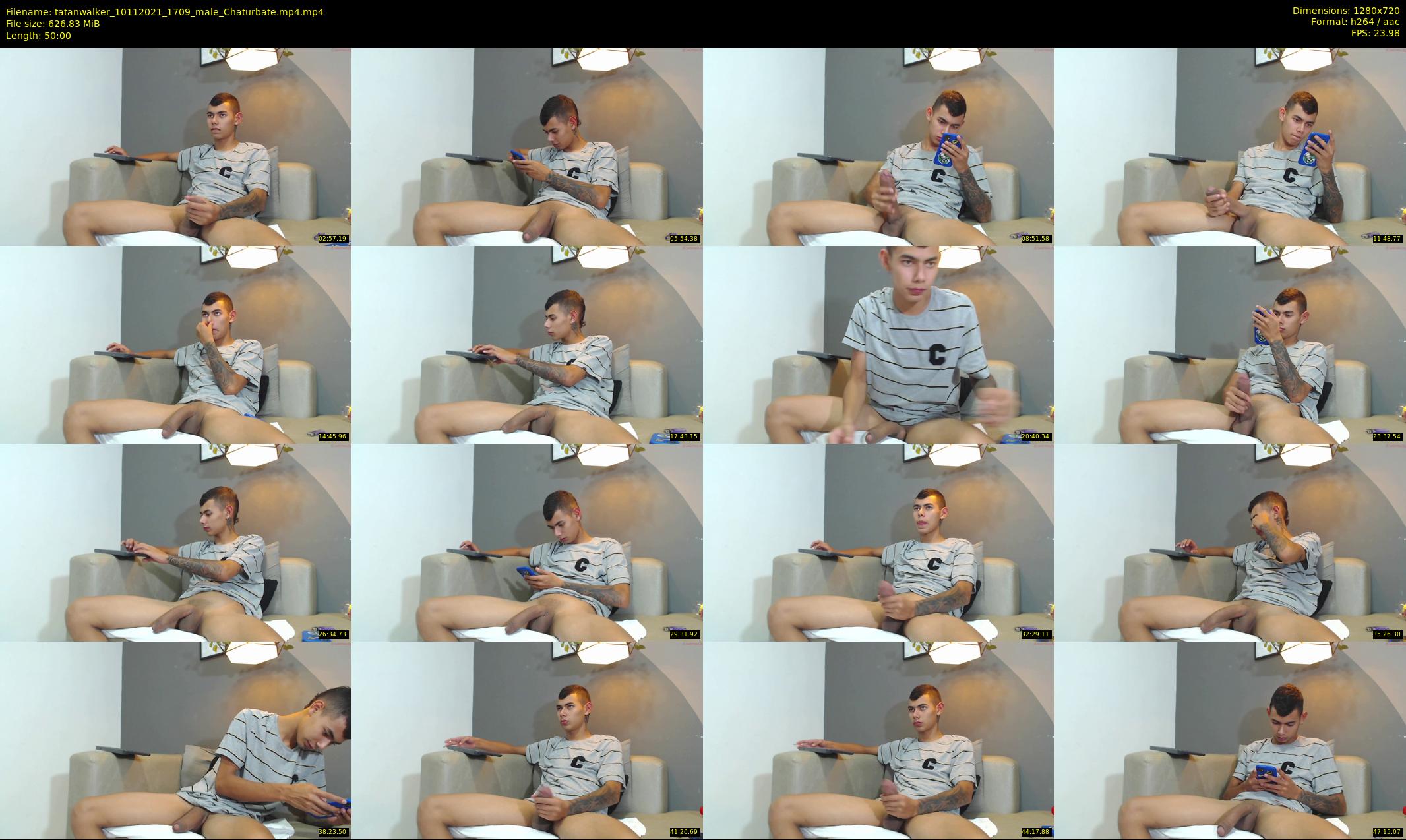 tatanwalker — 50 minute Chaturbate male cam show recording, 720p, Nov 10, 2021