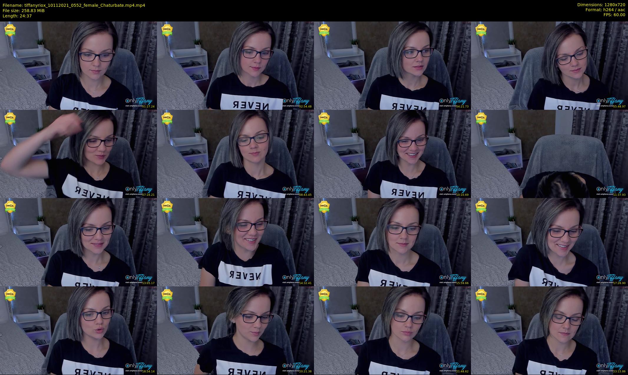 tiffanyriox — 25 minute Chaturbate female cam show recording, 720p, Nov 10, 2021