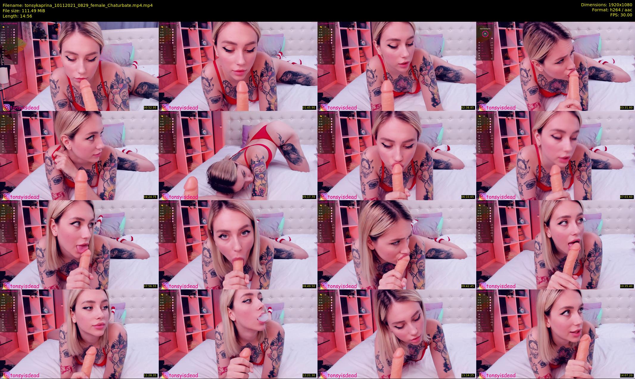 tonsykaprina — 15 minute Chaturbate couple cam show recording, 1080p, Nov 10, 2021