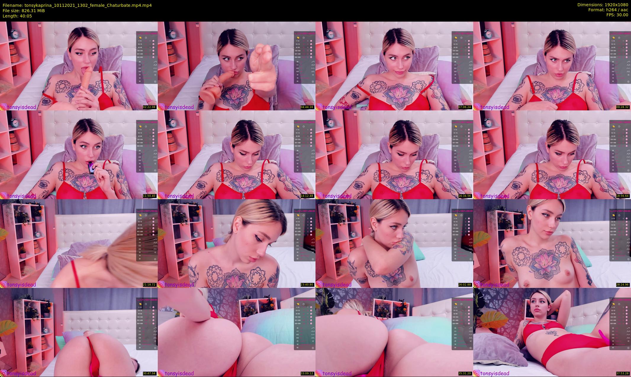 tonsykaprina — 41 minute Chaturbate couple cam show recording, 1080p, Nov 10, 2021